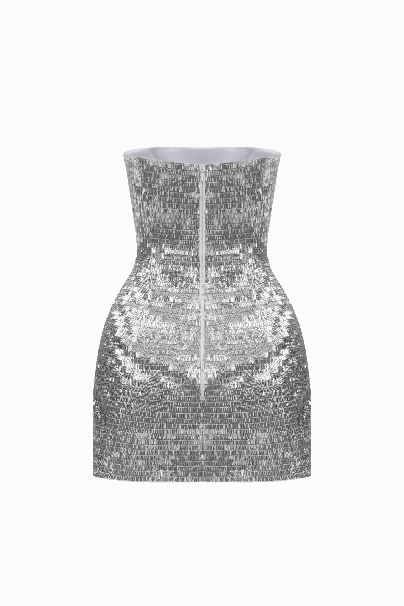 TIA SEQUIN DRESS SILVER
