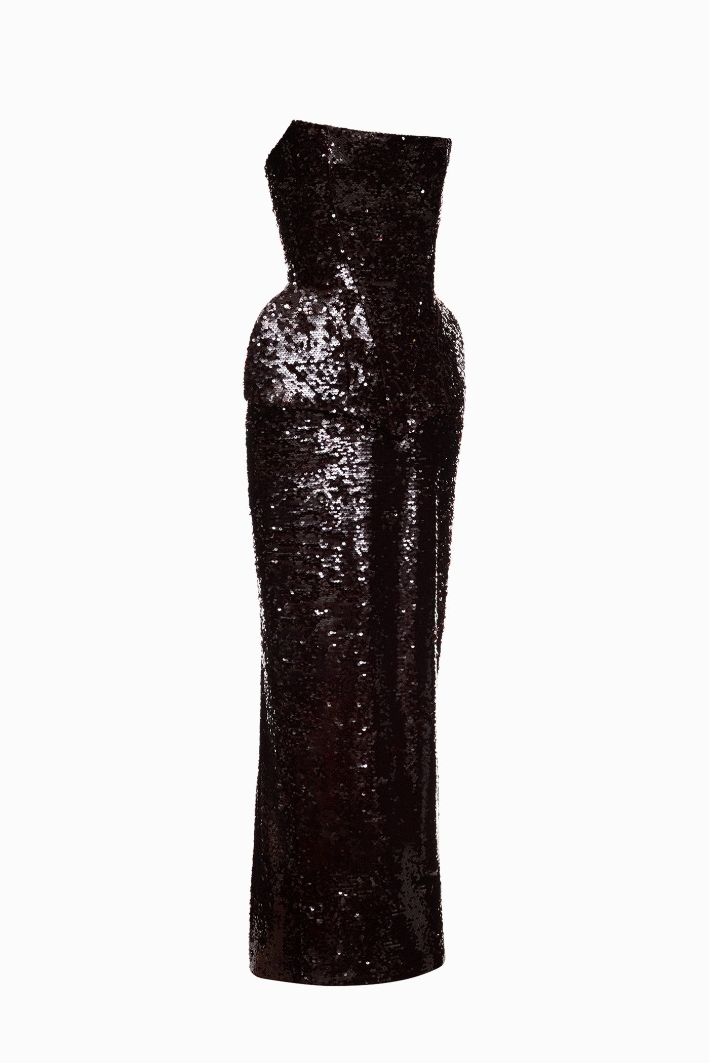 MUNA MIDI DRESS BROWN