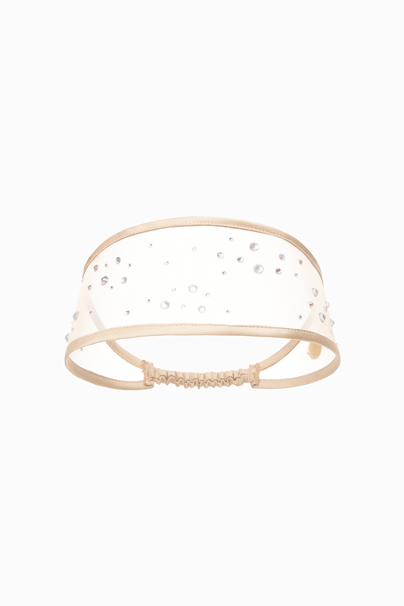 MESH HEADBAND BEIGE
