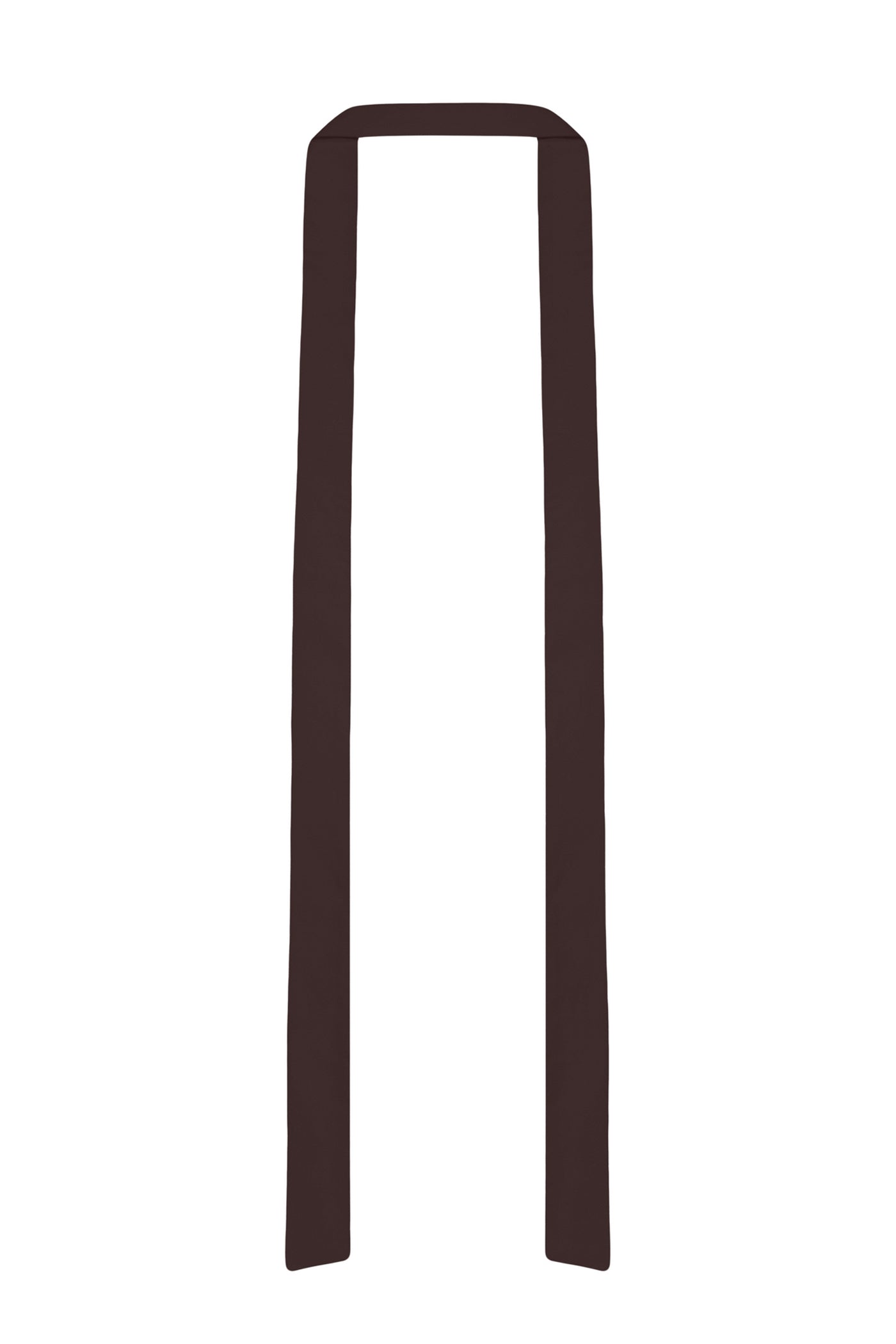 STRETCH SCARF IN BROWN