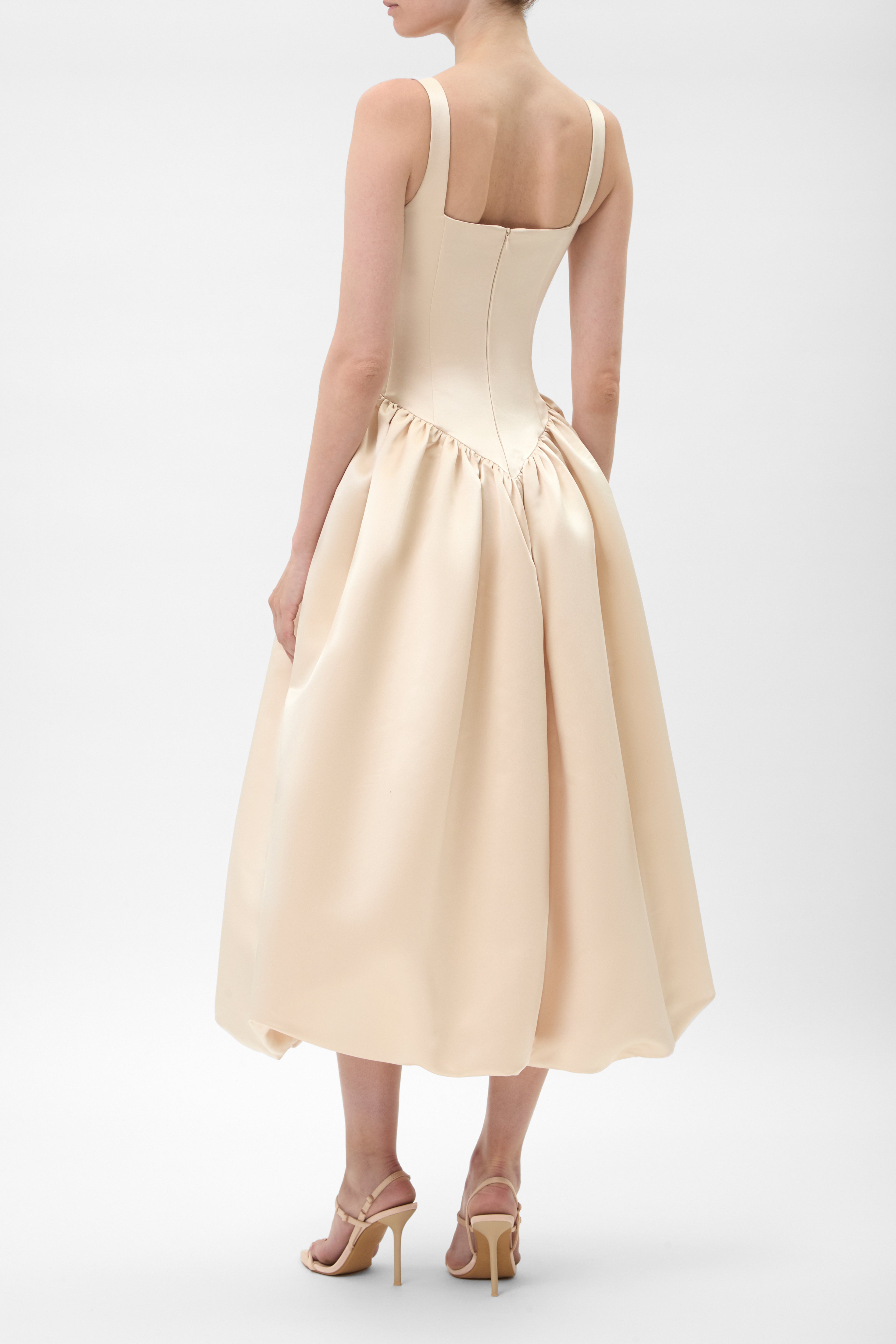 BONNIE TRANSFORMER DRESS BEIGE