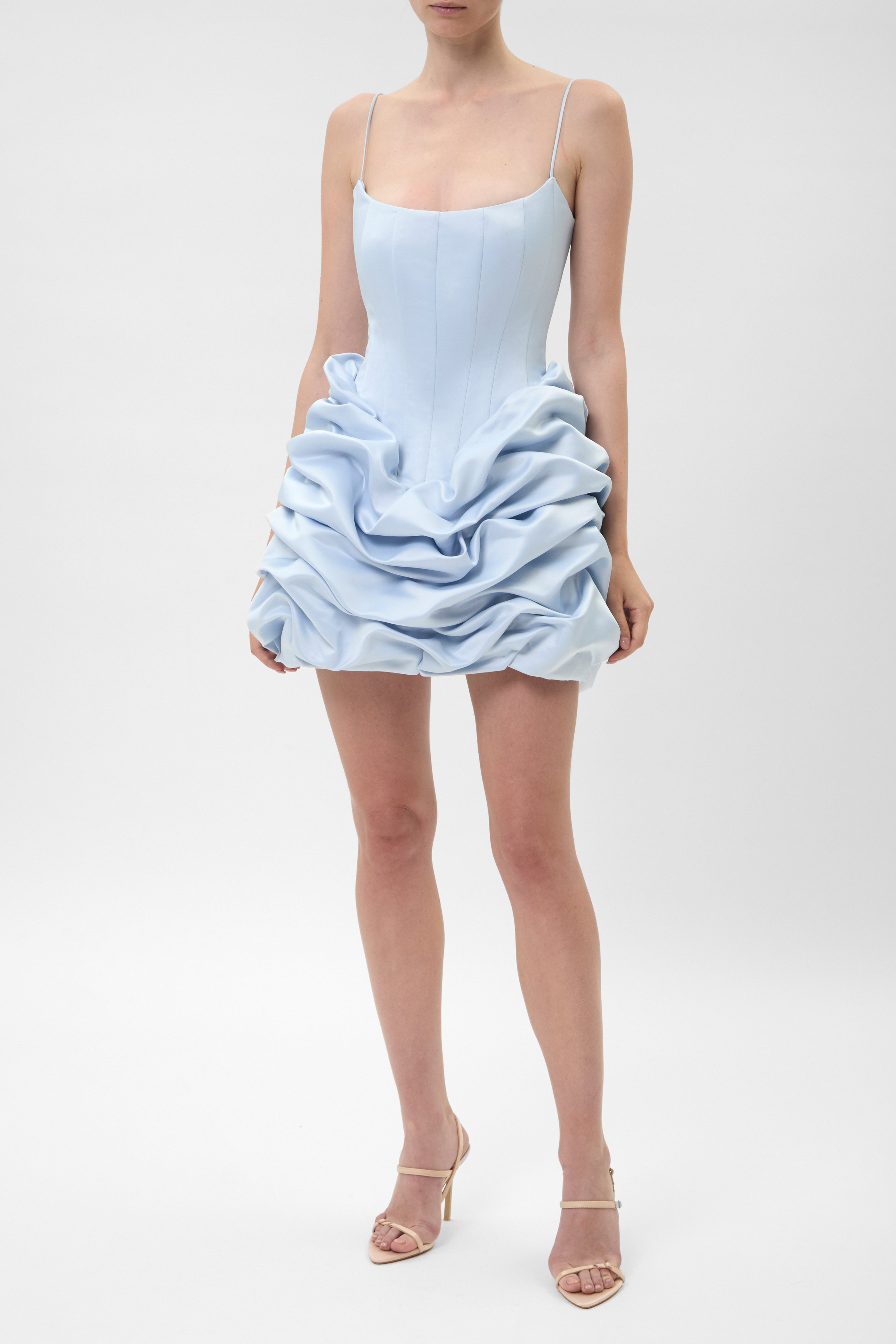 LUCKY DRESS LIGHT-BLUE