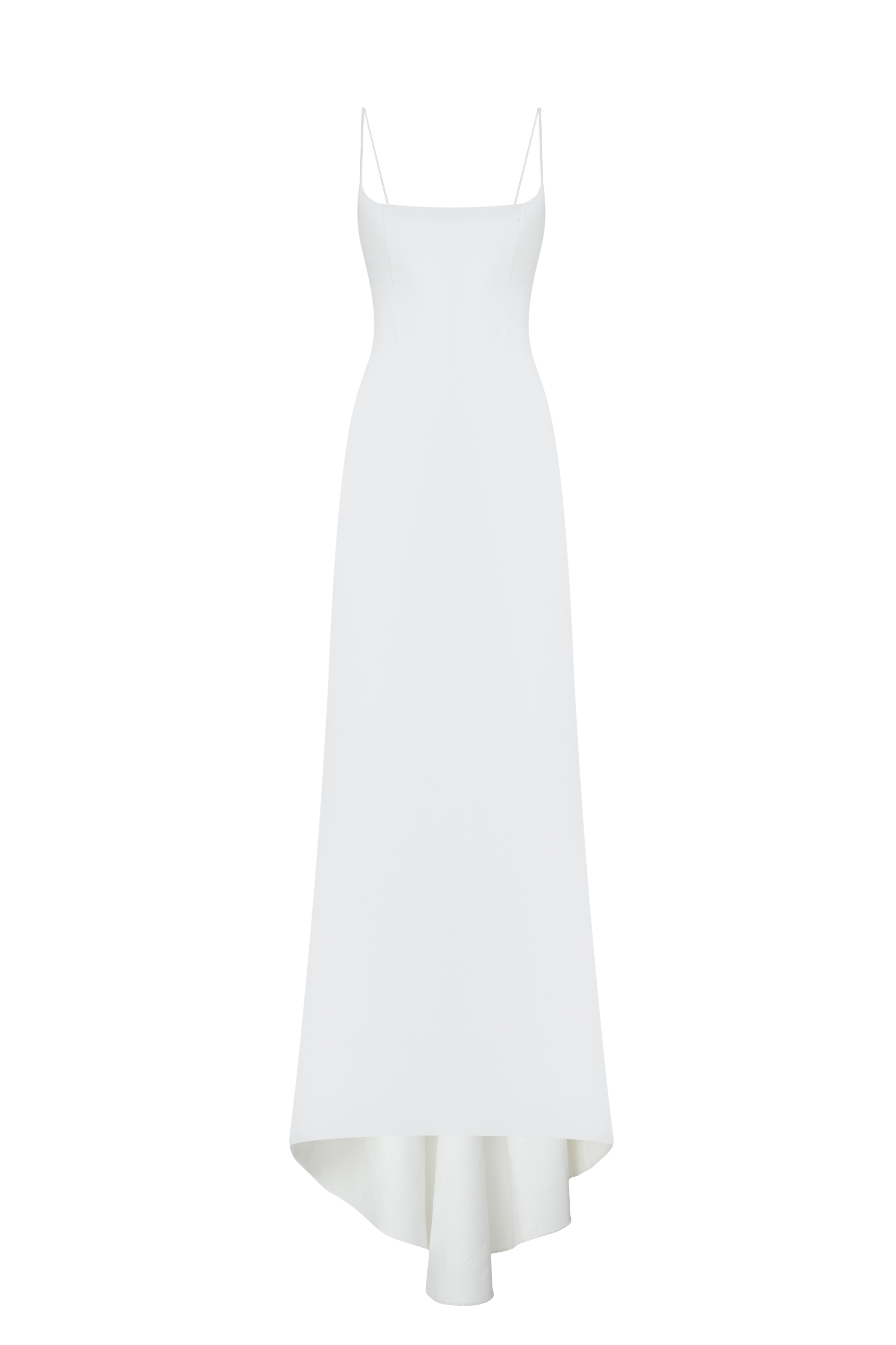 luna satin maxi dress Azazie Luna