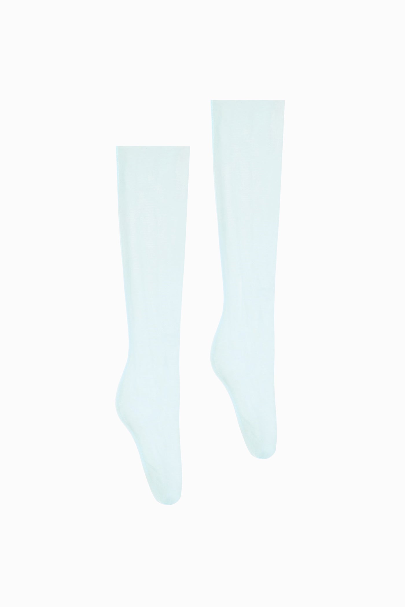 MESH THIGH-HIGHS MISTY TEAL