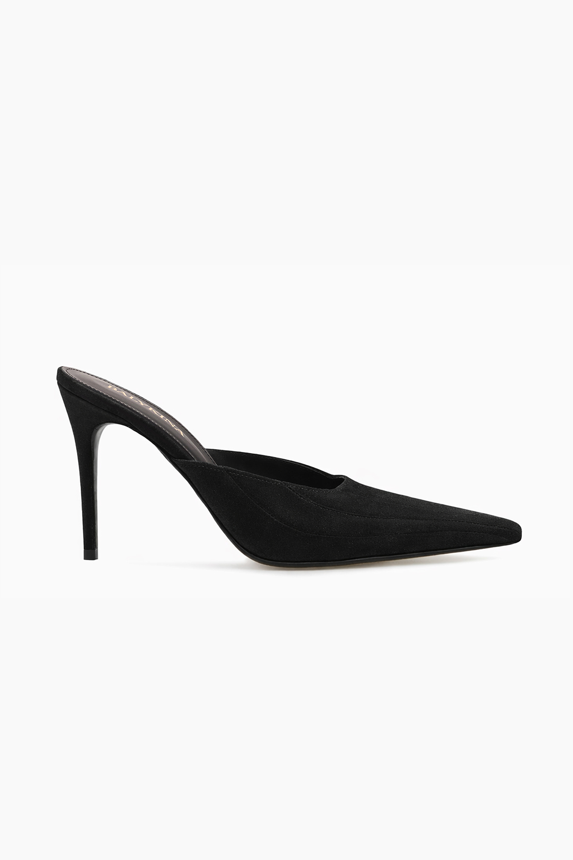TIBI MULES SUEDE BLACK