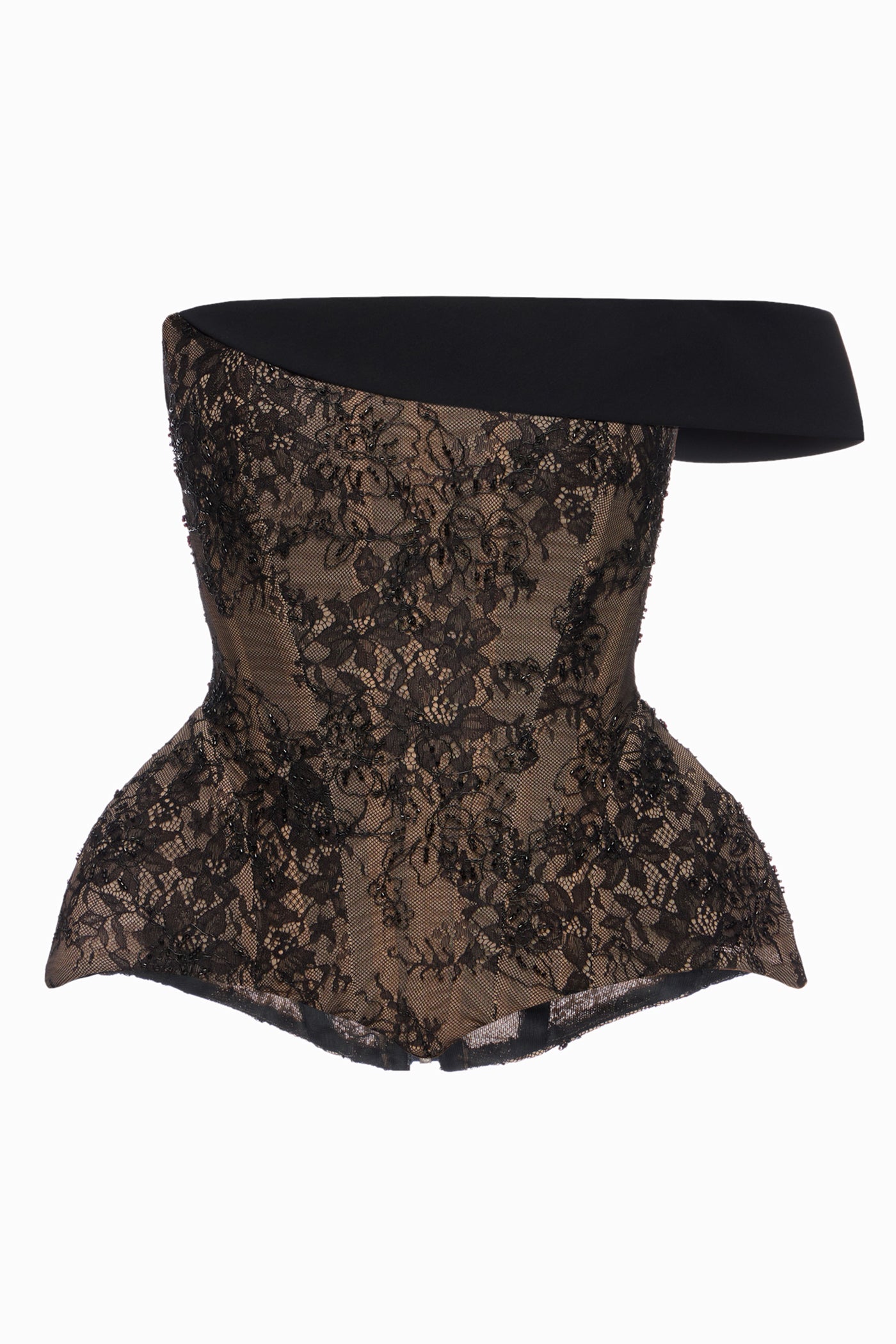 IRMA LACE CORSET BLACK