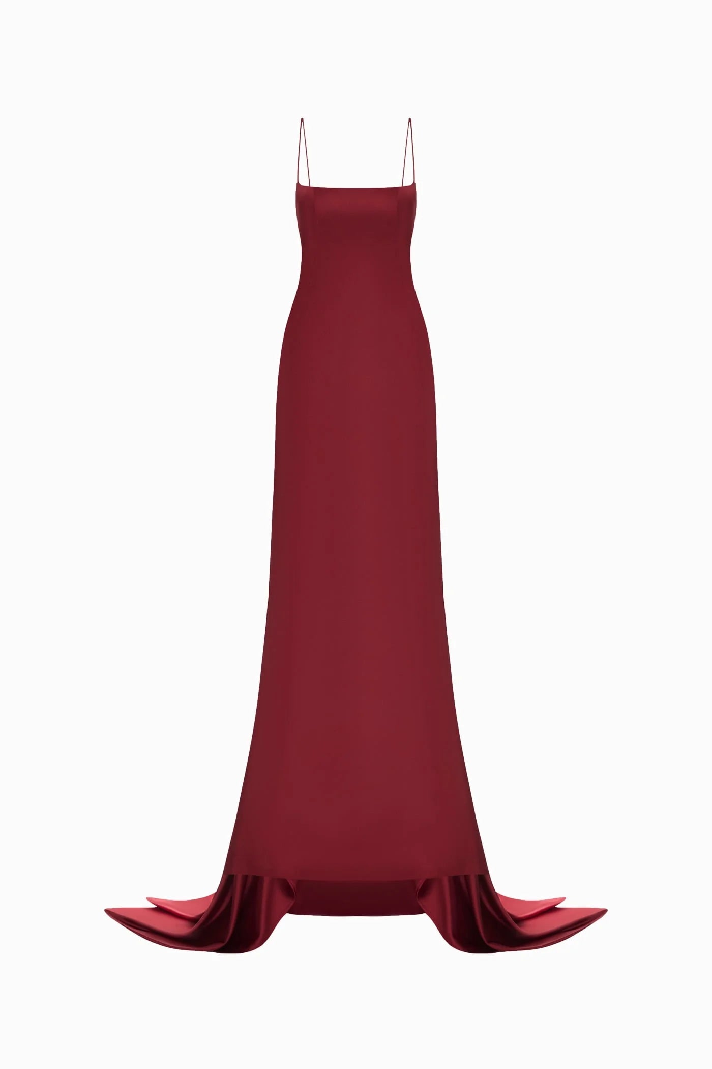 LUNA DRESS BURGUNDY