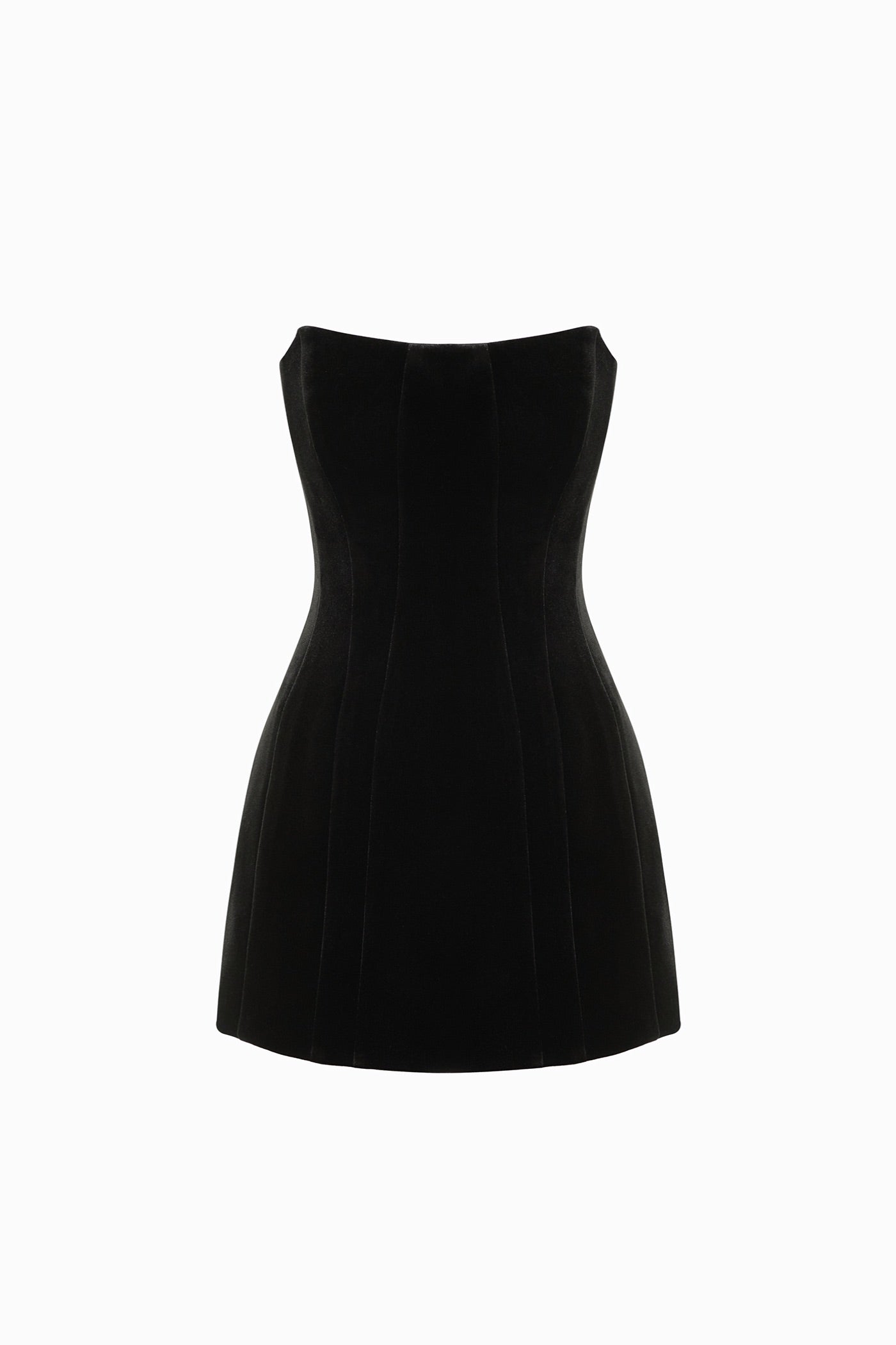 TWO SIDED VELVET MIRI DRESS