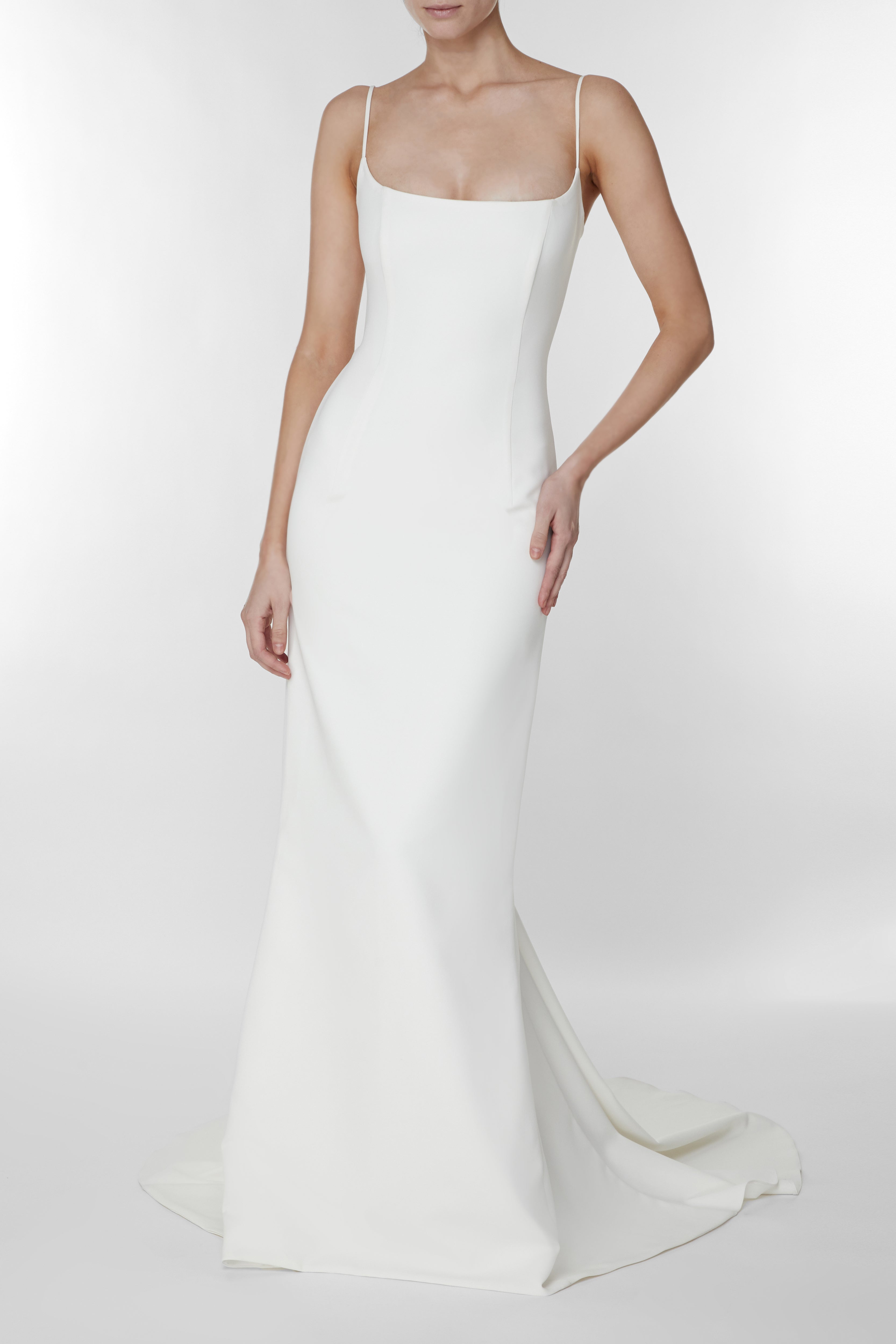 LUNA MATT SILK DRESS