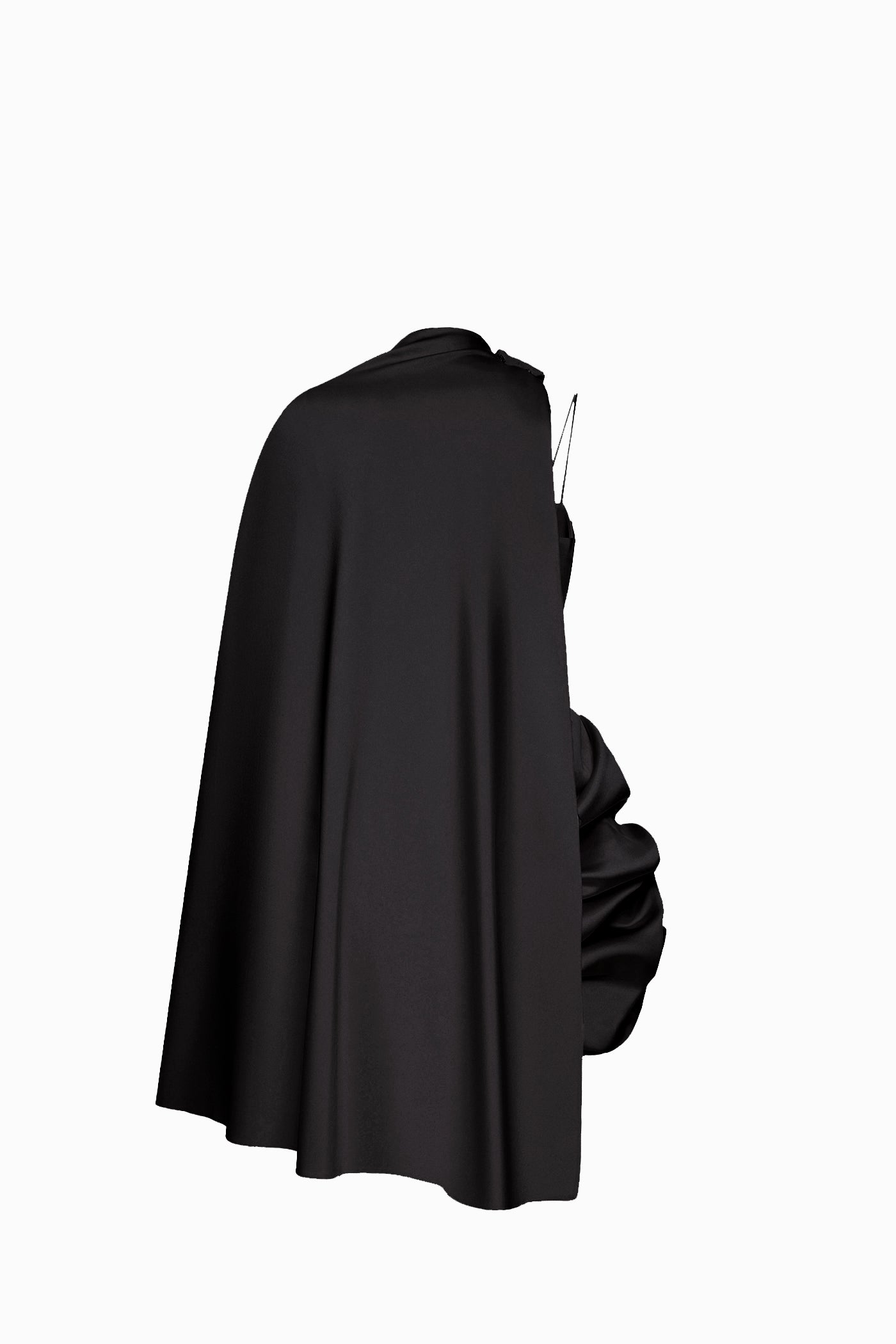 CAPE FOR RARITY DRESS BLACK