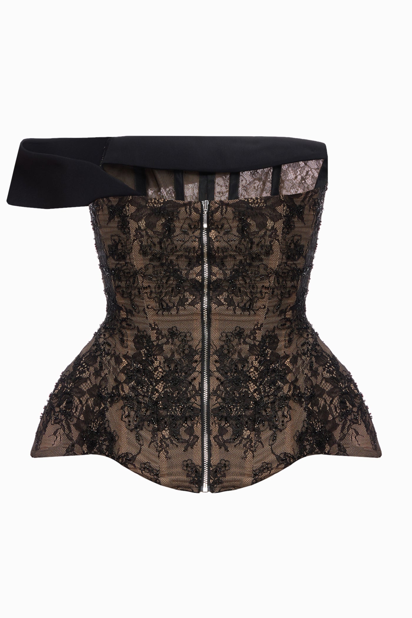 IRMA LACE CORSET BLACK