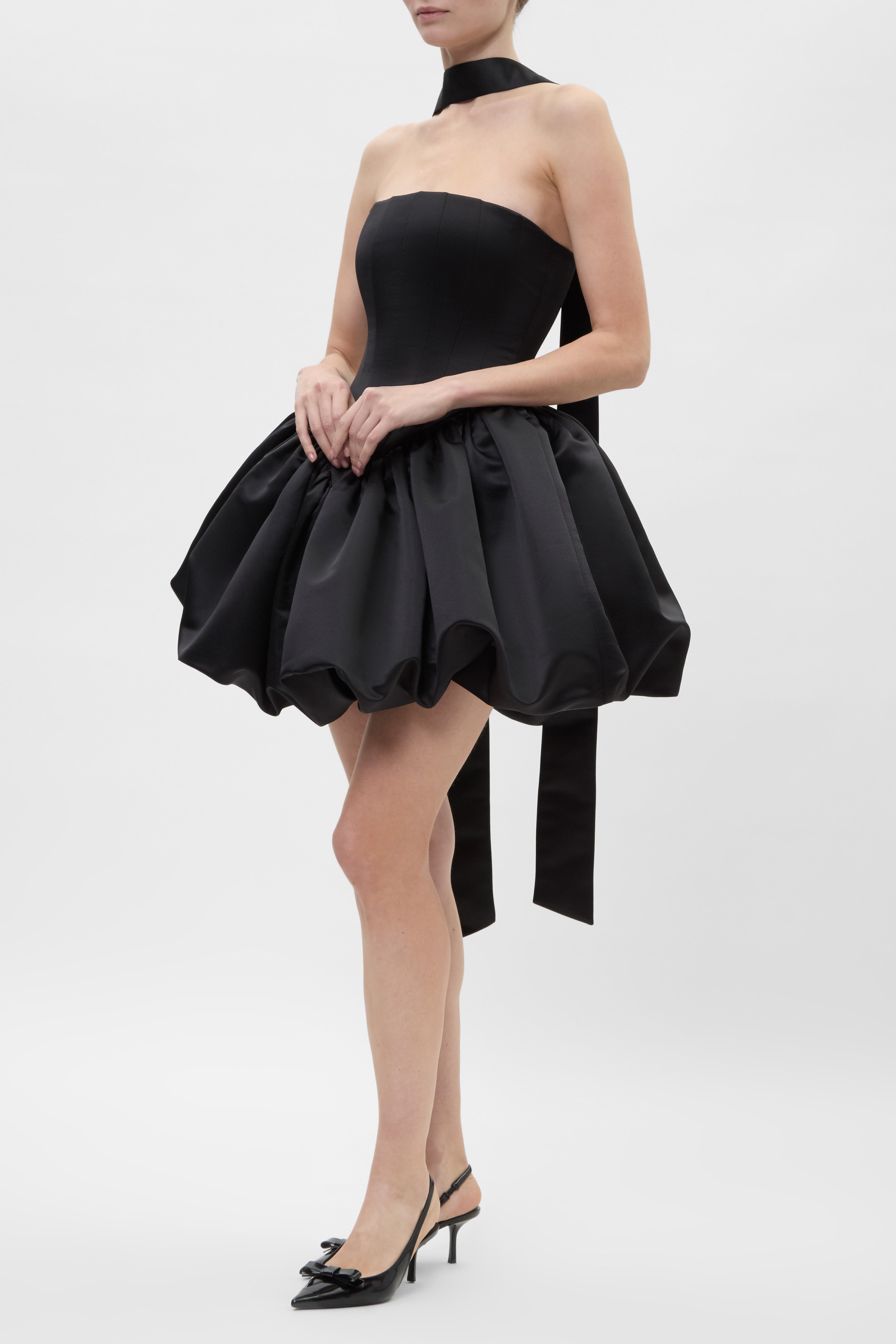 ROSALI TRANSFORMER DRESS IN BLACK