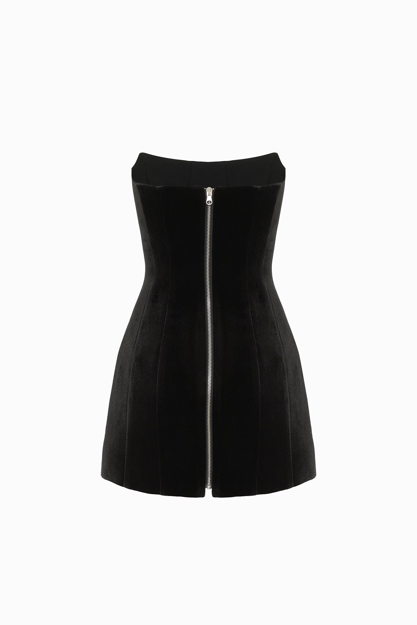 TWO SIDED VELVET MIRI DRESS