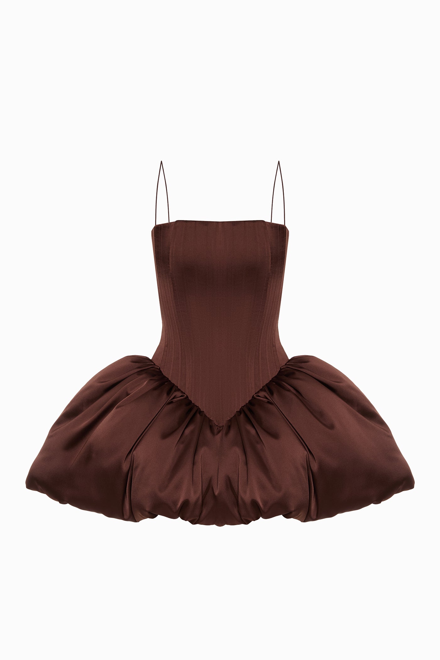ARI DRESS BROWN