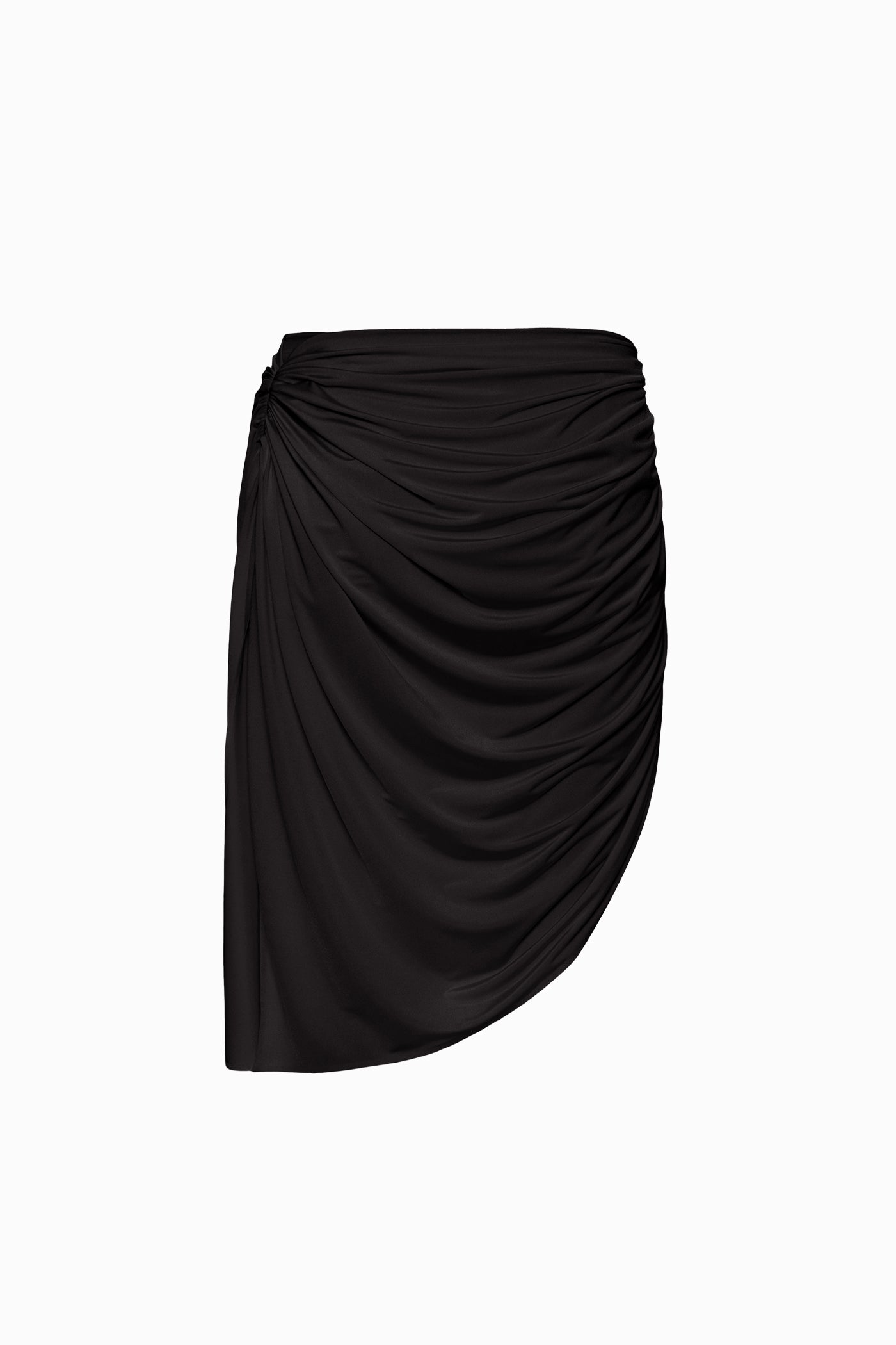 CAPE TO SKIRT BLACK
