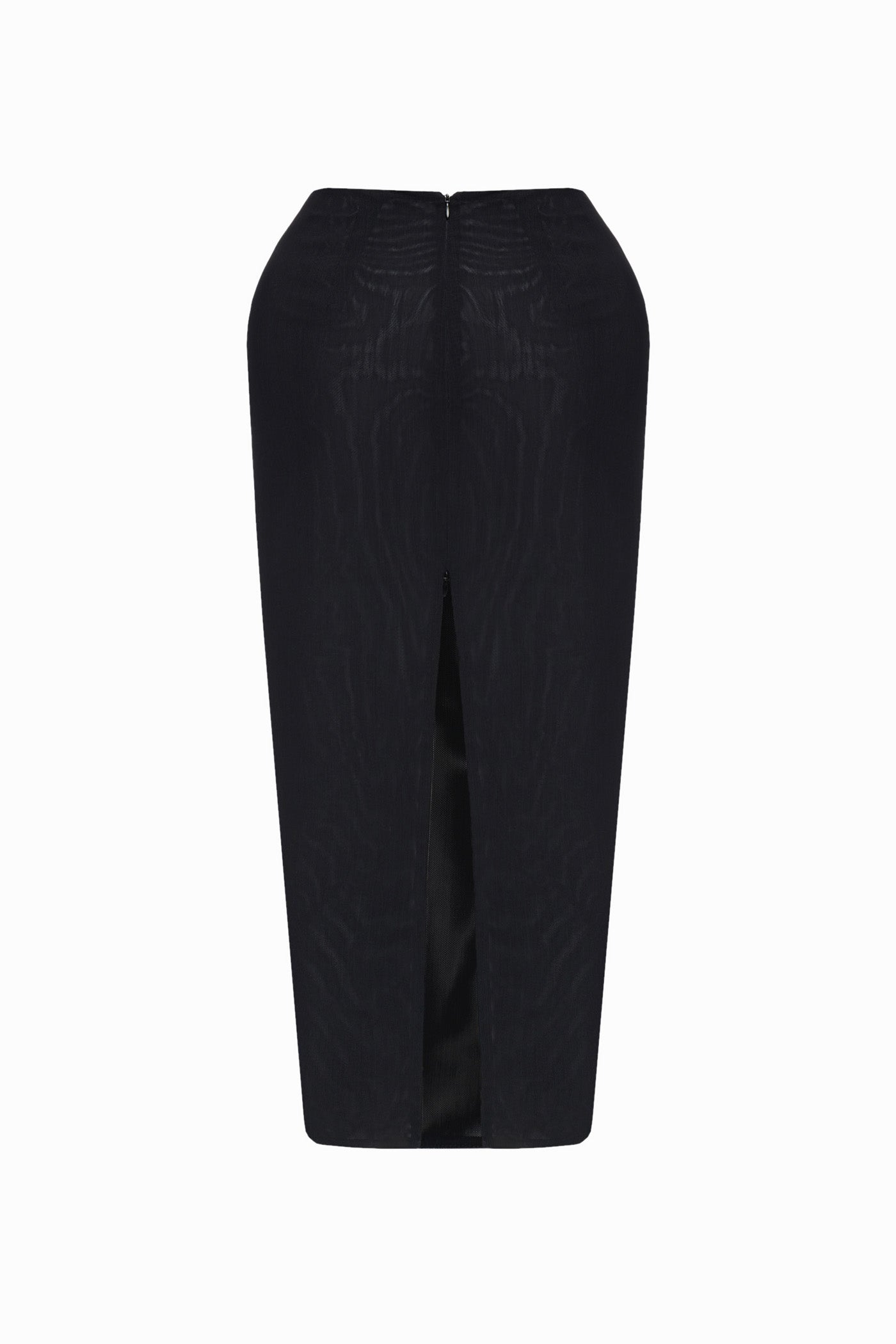 MESH MIDI SKIRT WITH HOOKS