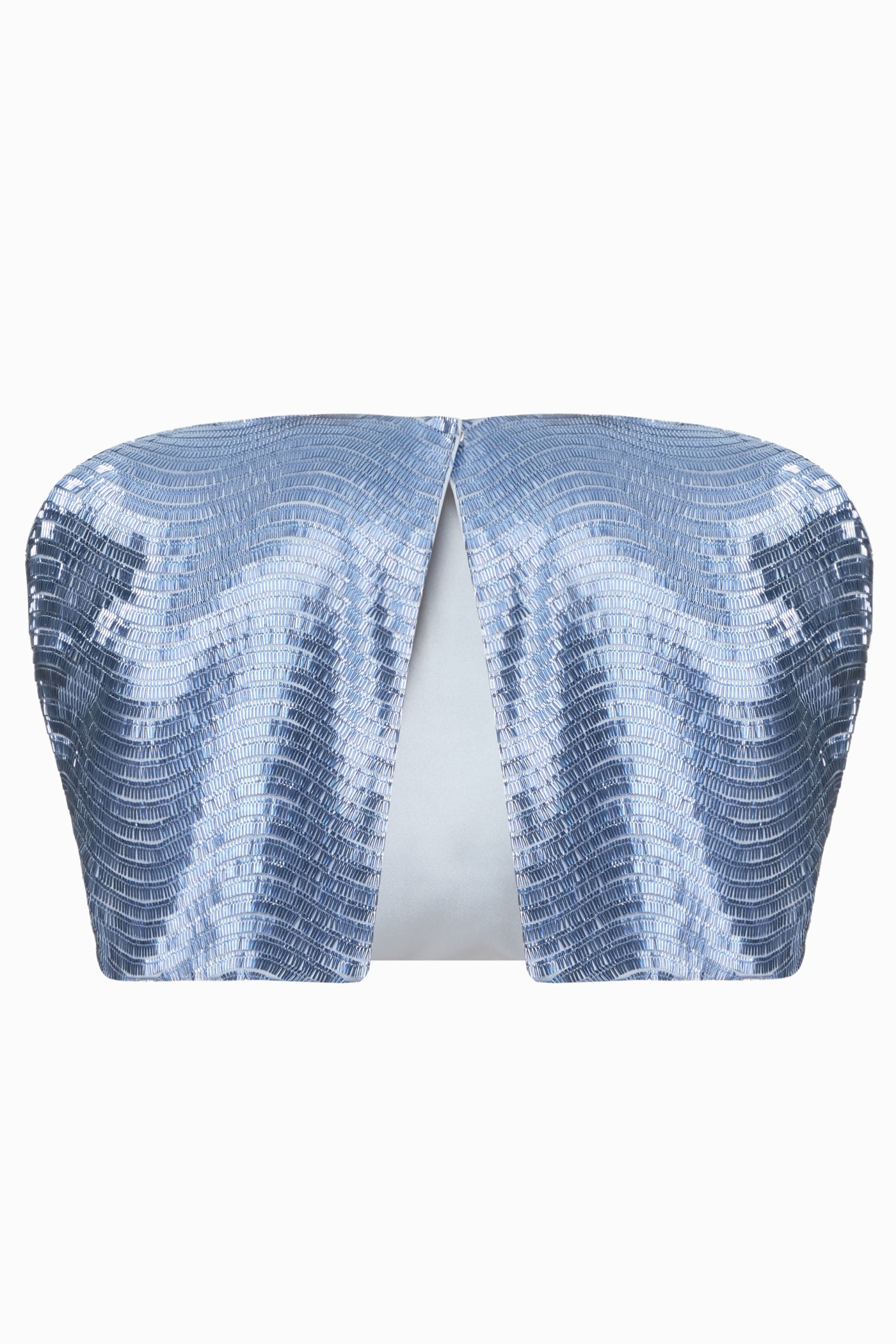 SEQUIN CAPE BLUE