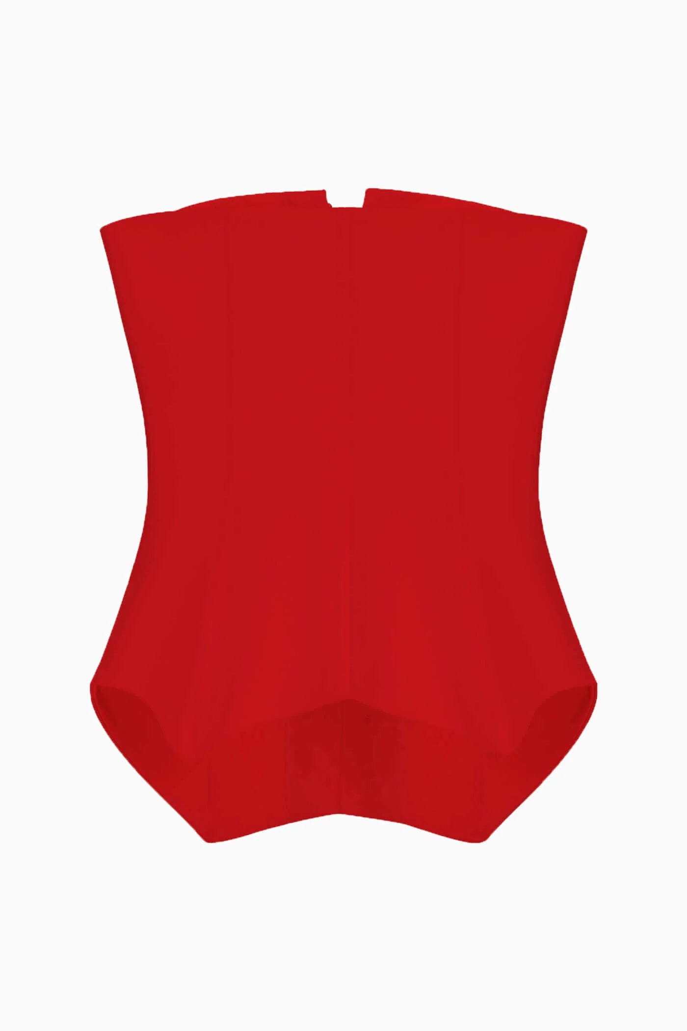 LOREN CORSET TOP RED