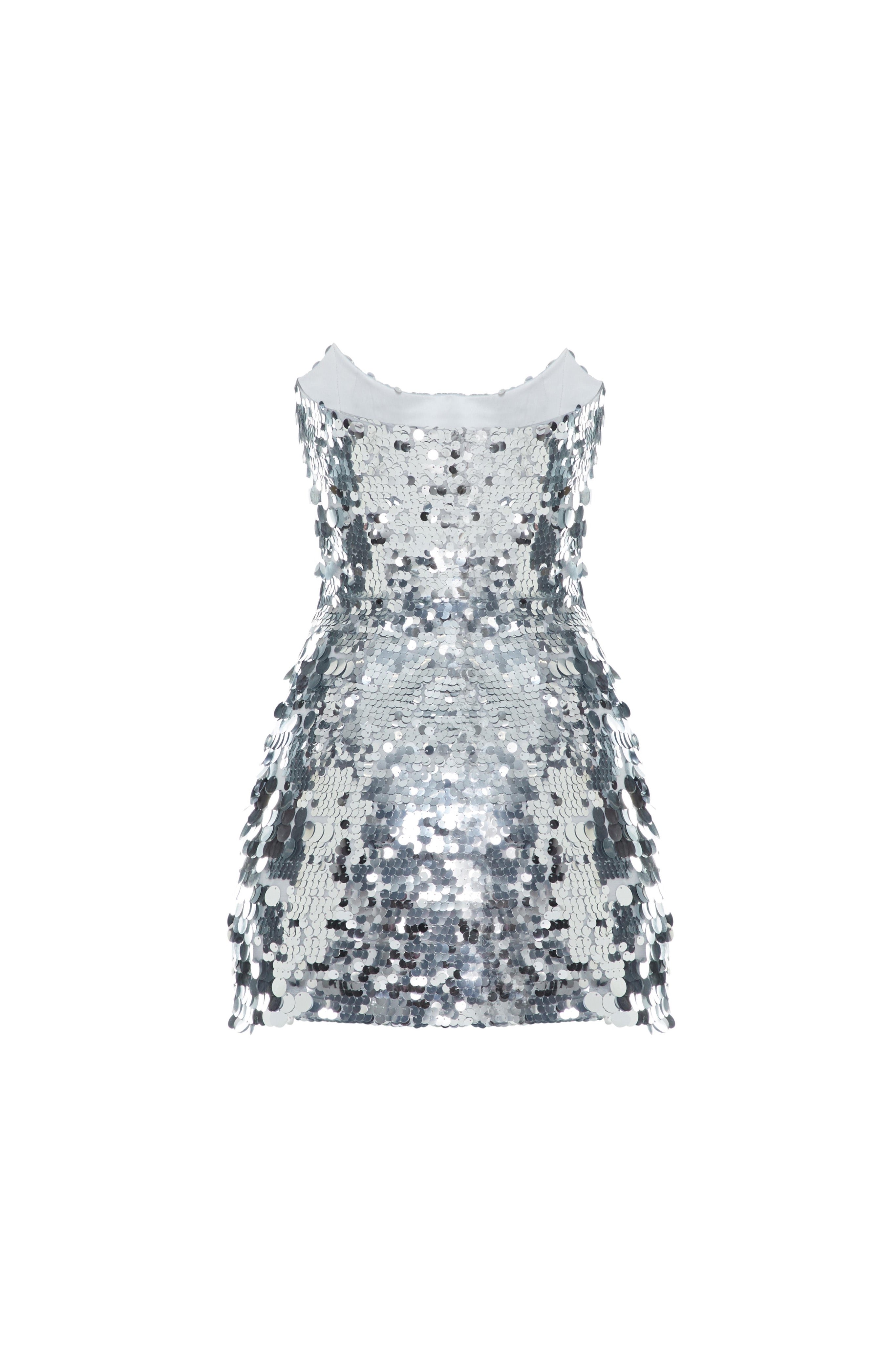 СУКНЯ МІНІ З ПАЙЄТКАМИ TIBI