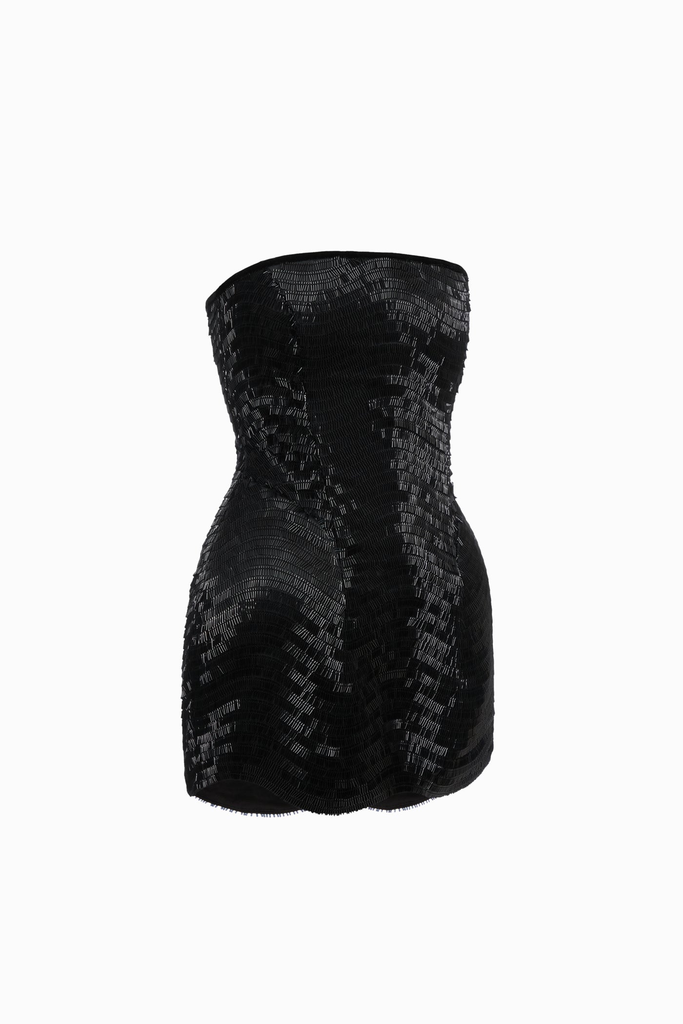 TIA SEQUIN DRESS BLACK