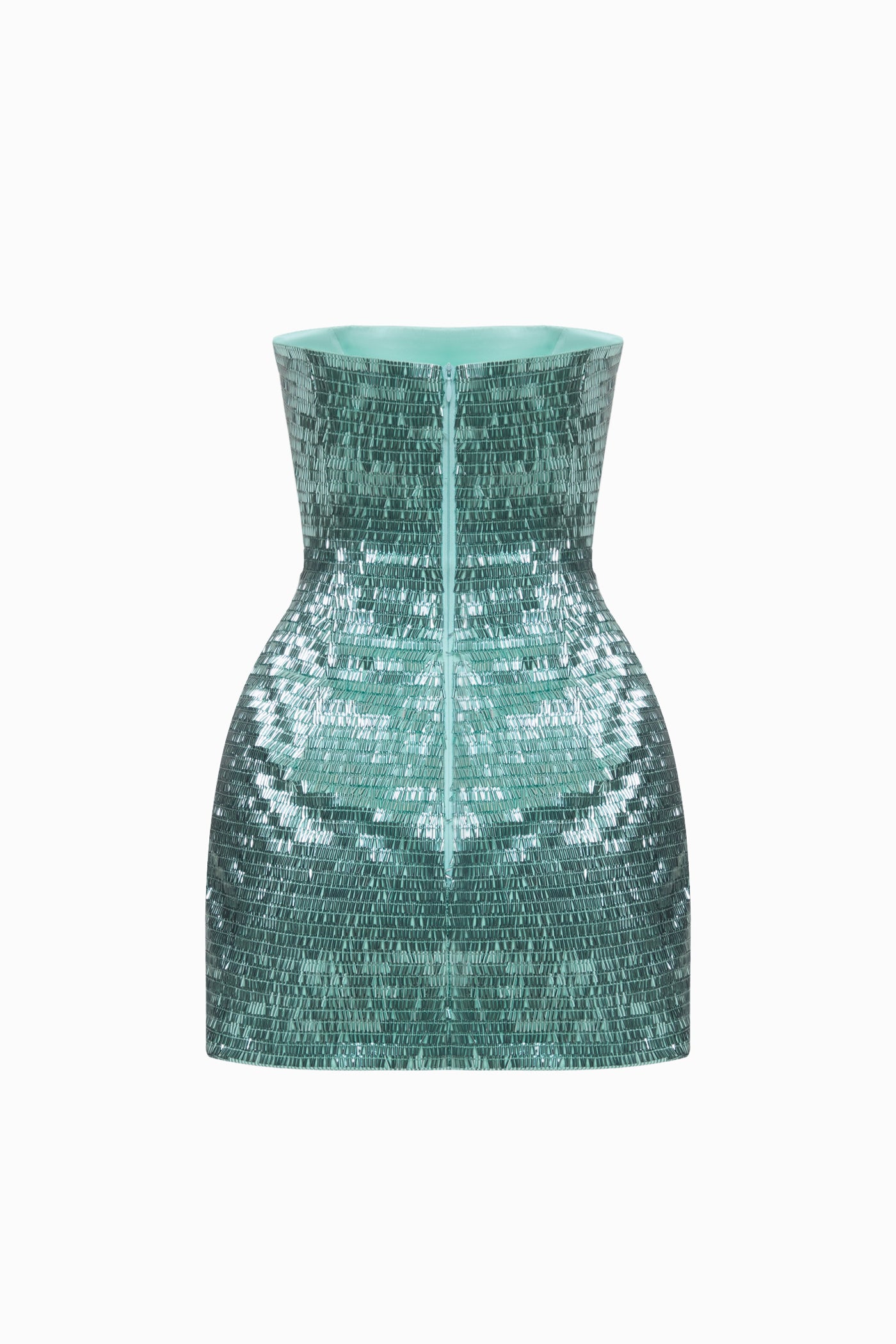 TIA SEQUIN DRESS MISTY TEAL