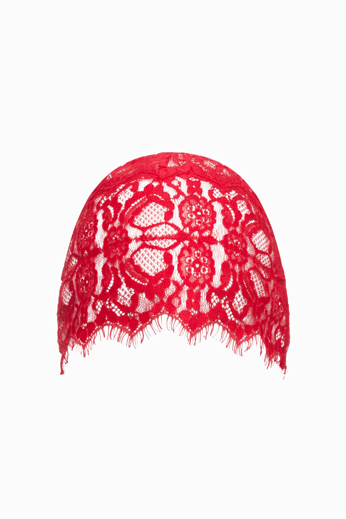 LACE RED HAT