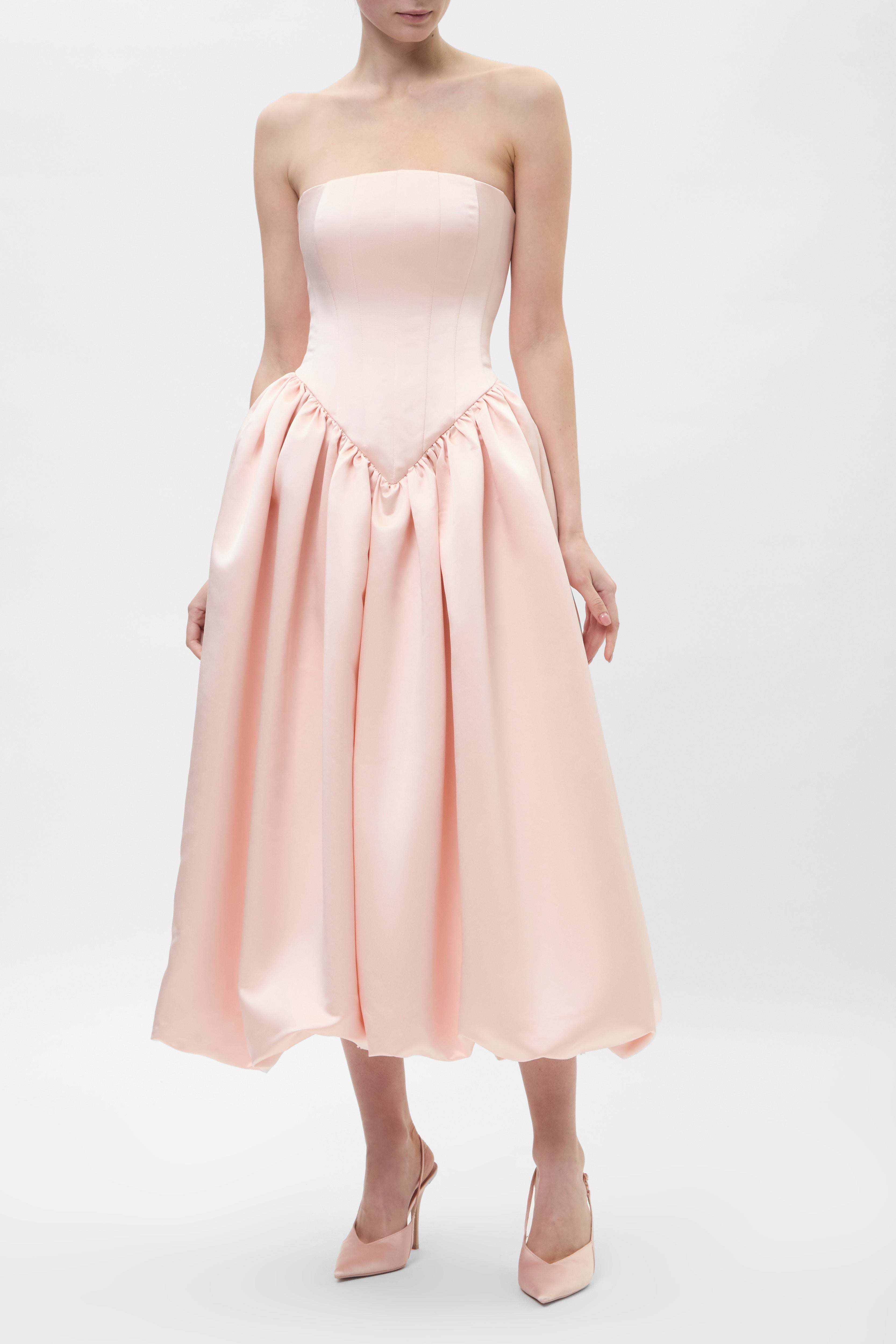 ROSALI TRANSFORMER DRESS PEACH