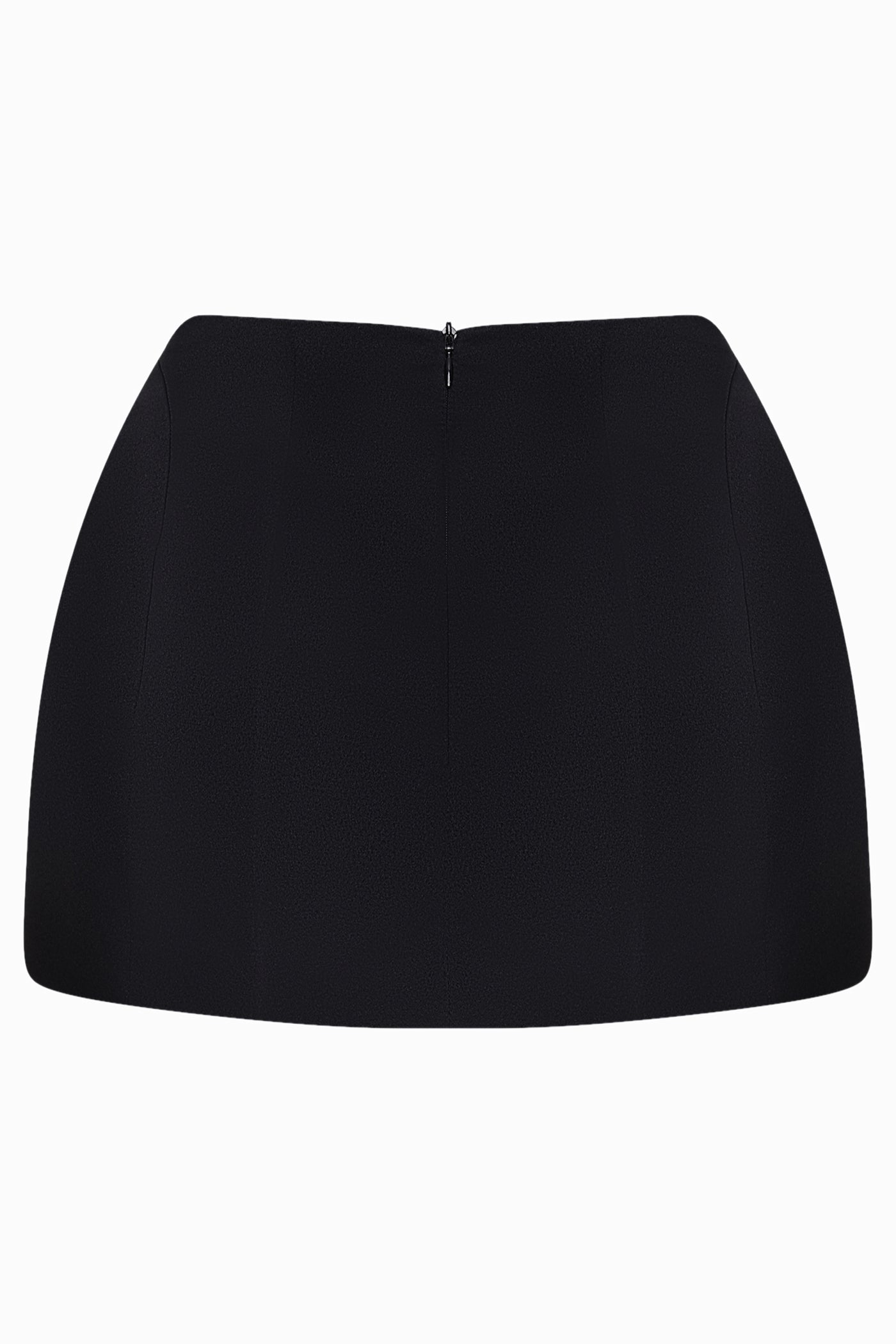PADDED SATIN SKIRT