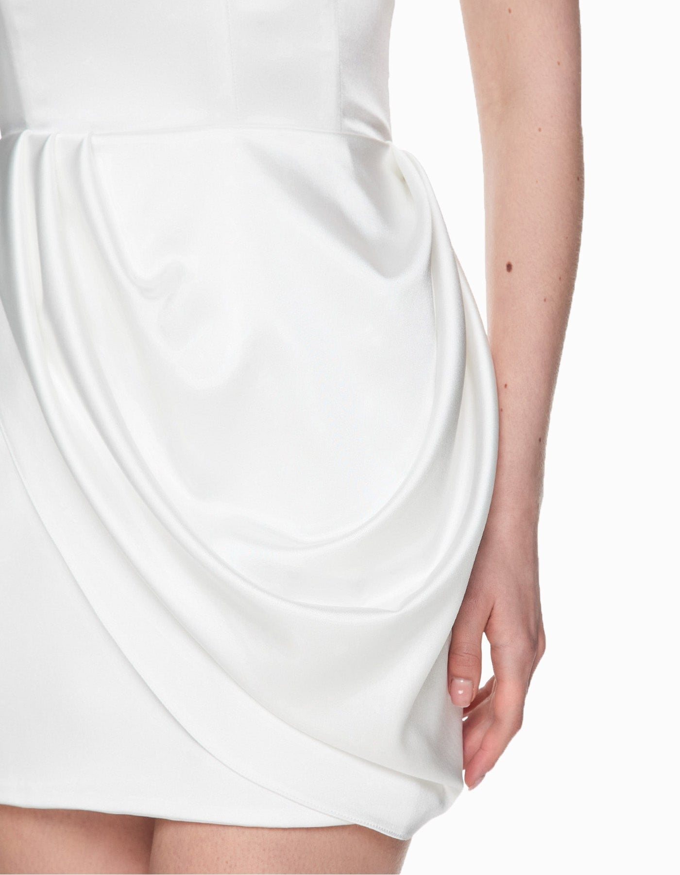 ANASTASIA SOFT DRESS WHITE