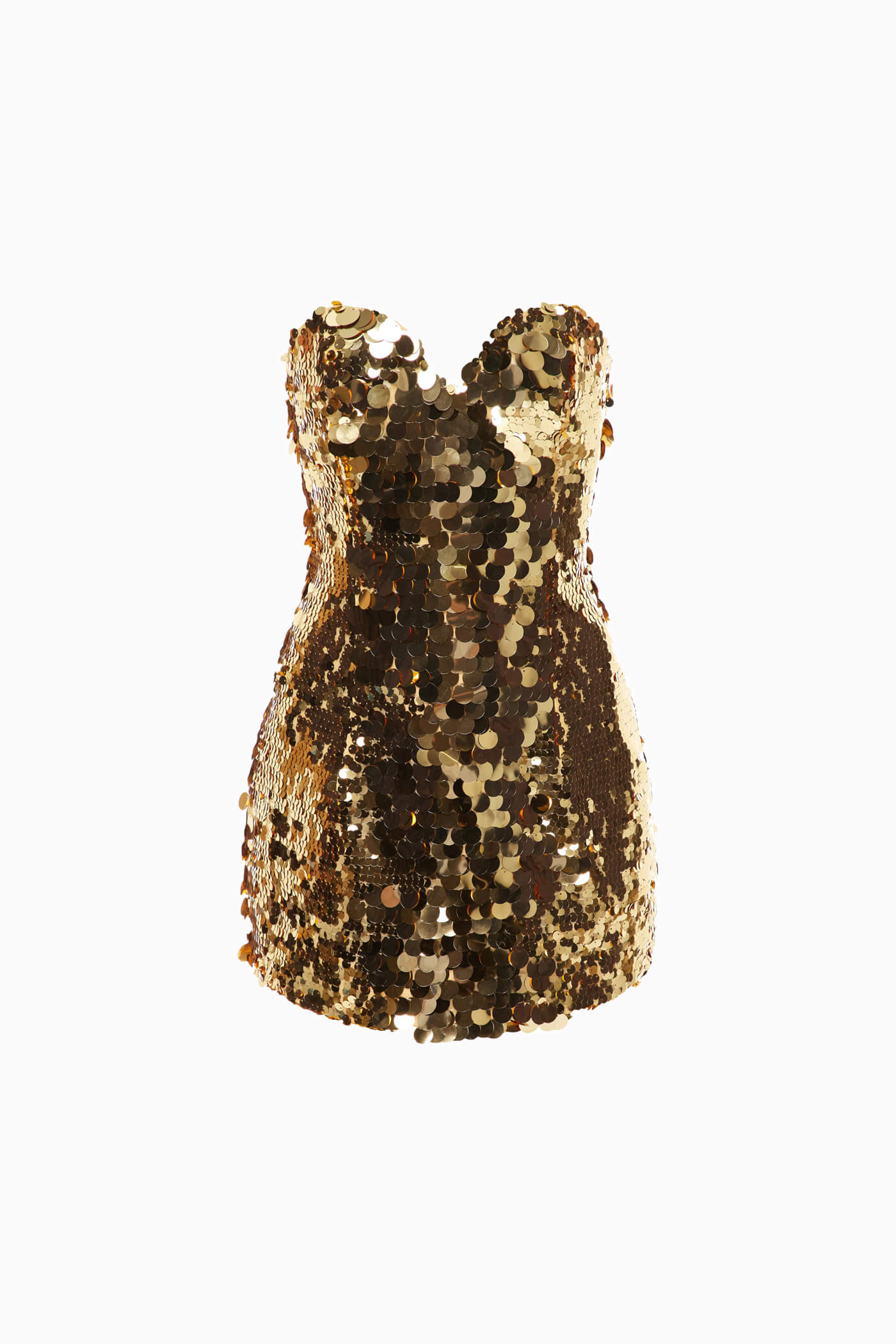 ARIEL MINI DRESS GOLD