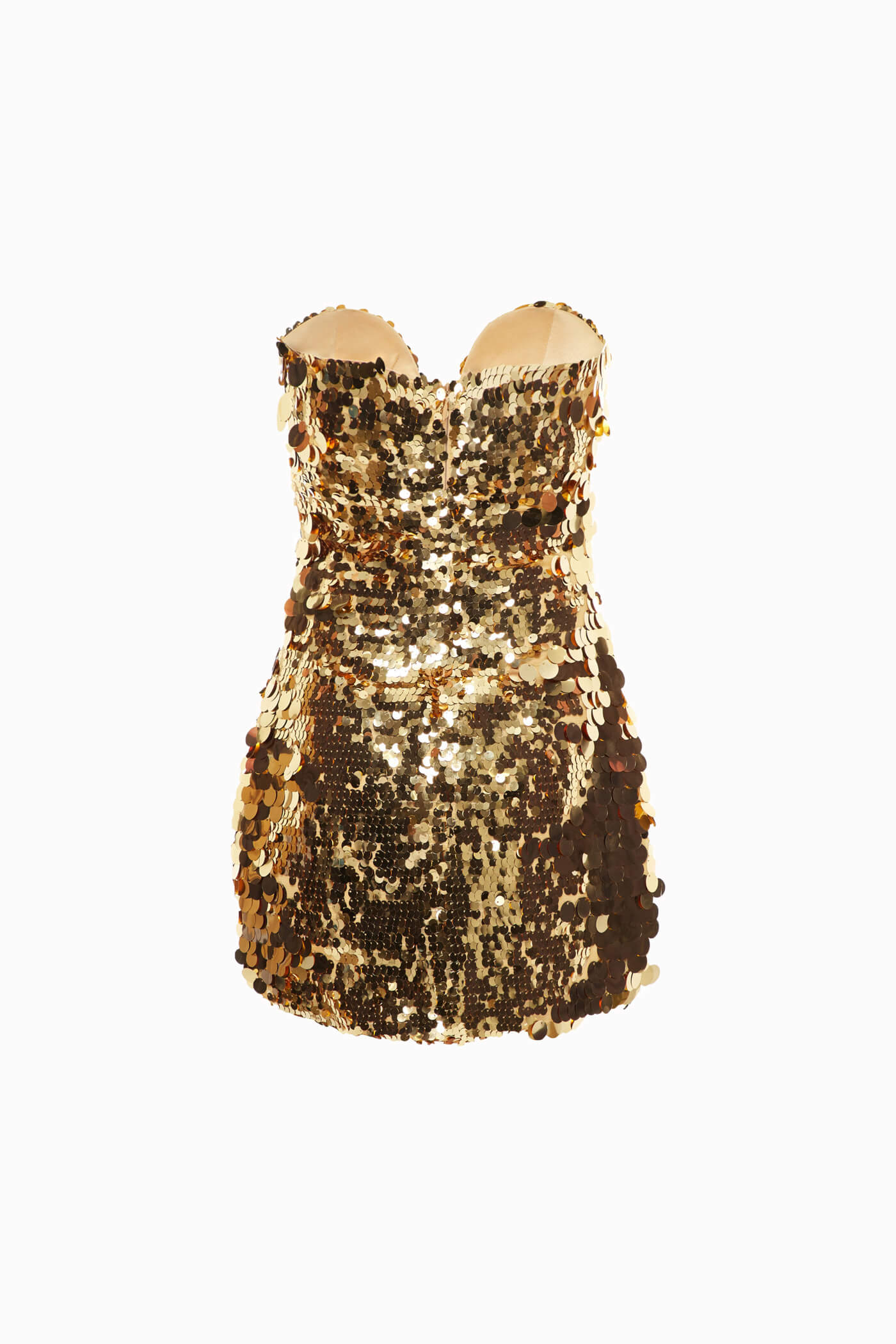 ARIEL MINI DRESS GOLD