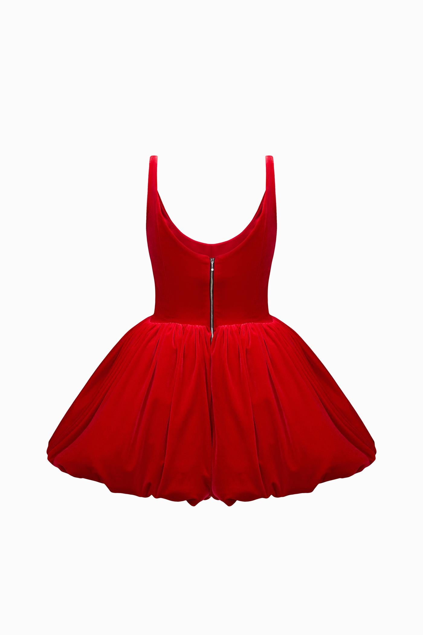 LICA DRESS IN RED