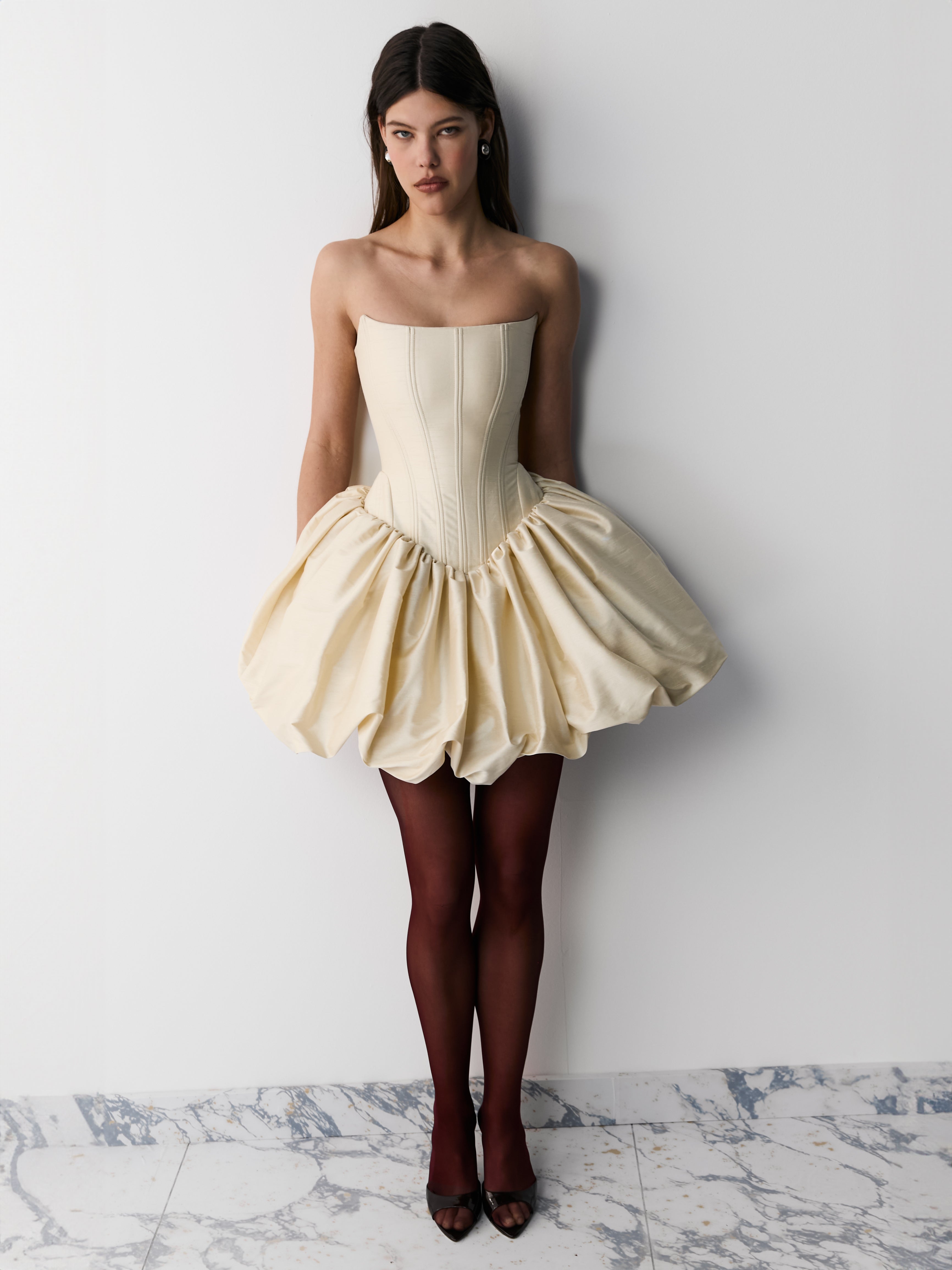 VLADA DRESS BEIGE