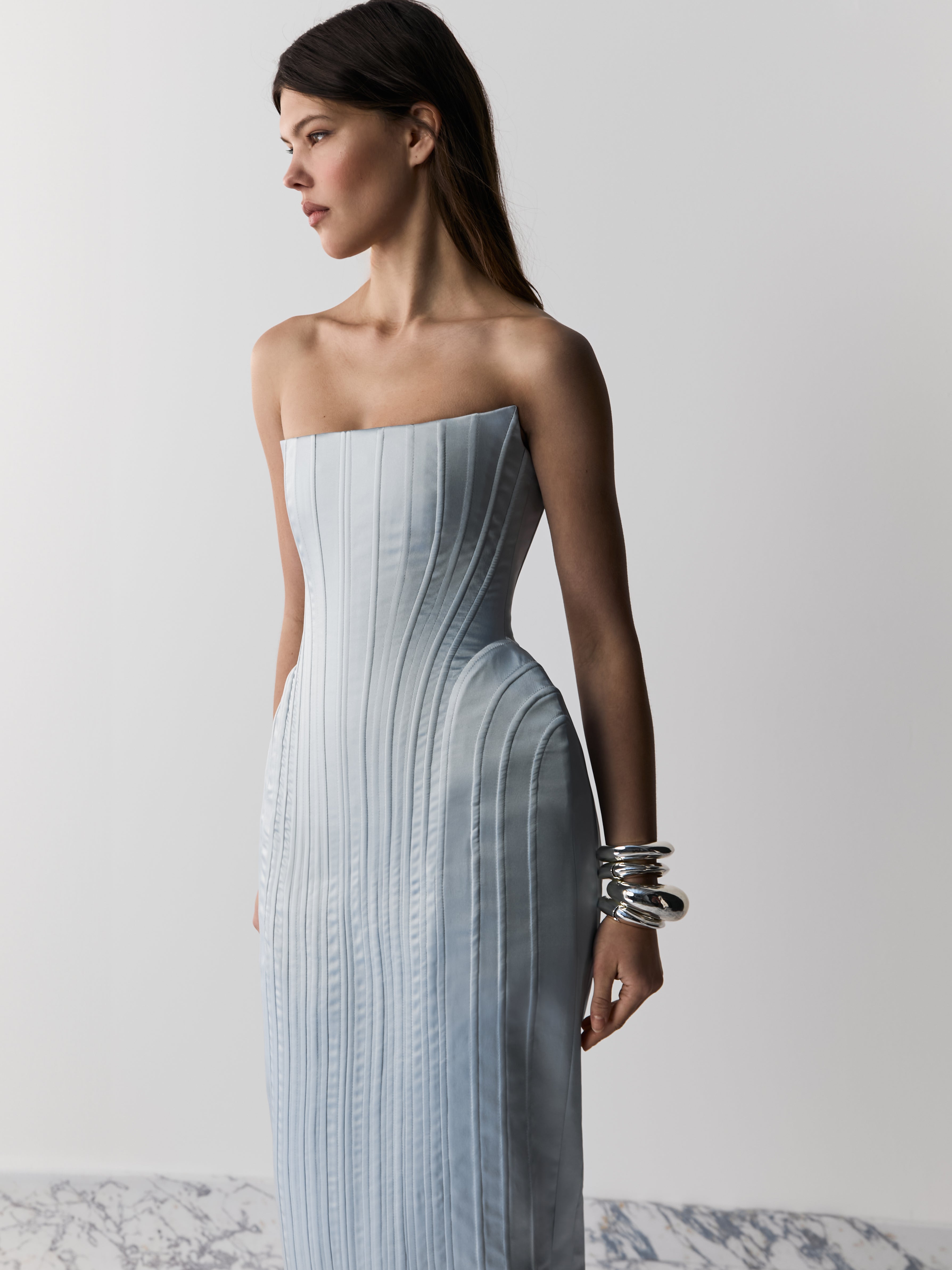 KALA MAXI DRESS LIGHT-BLUE