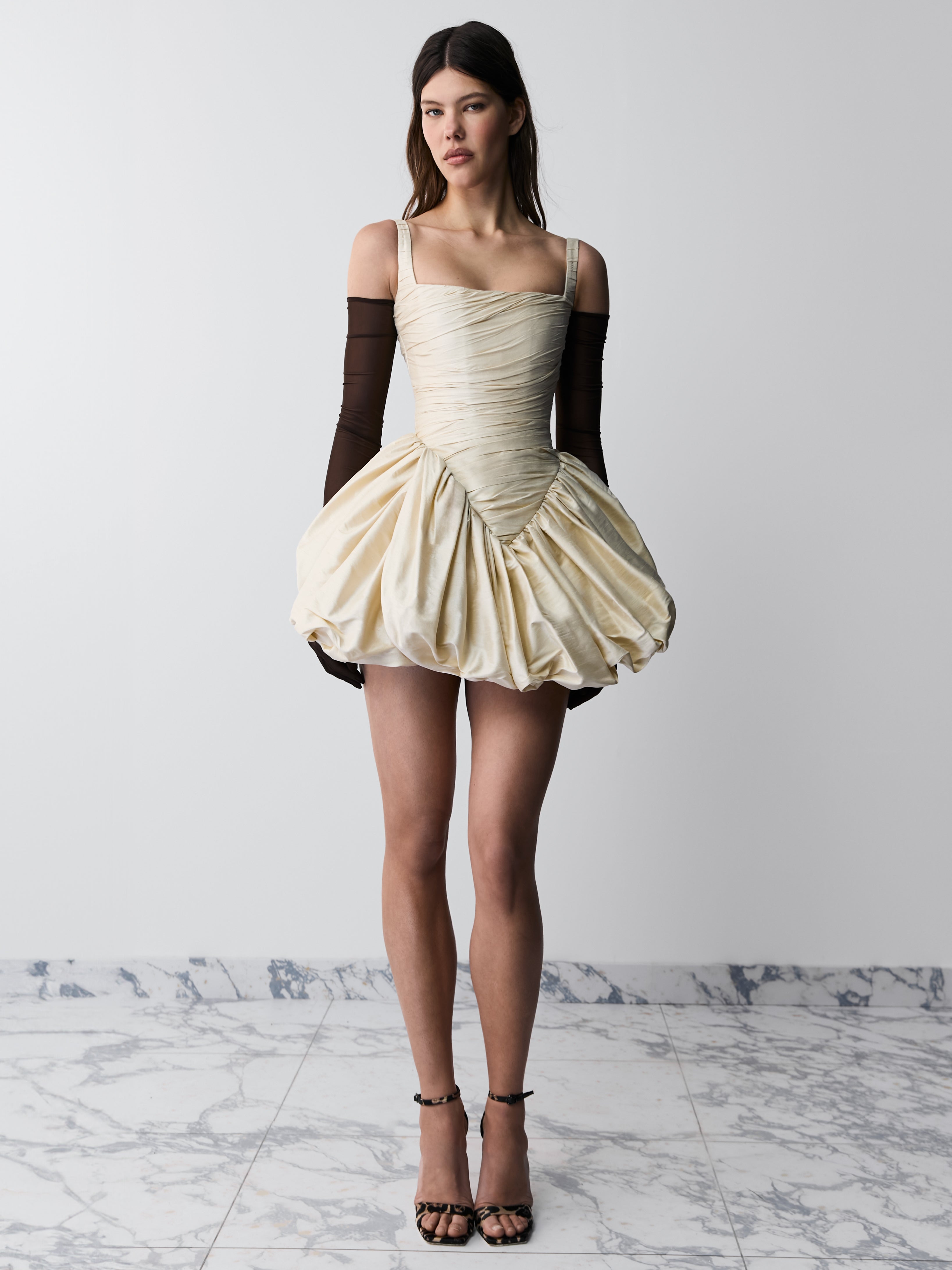 VIKI DRESS BEIGE