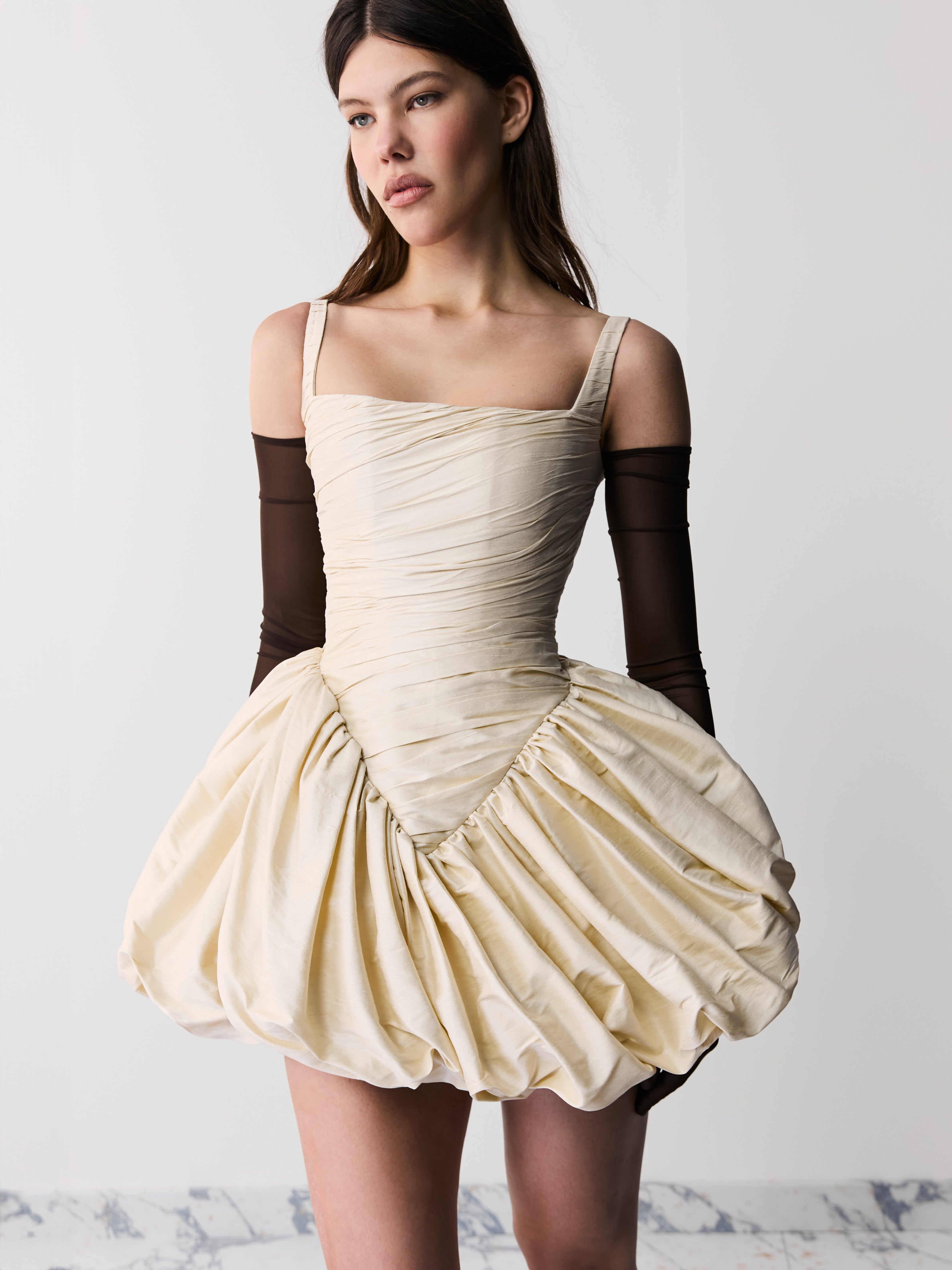 VIKI DRESS BEIGE