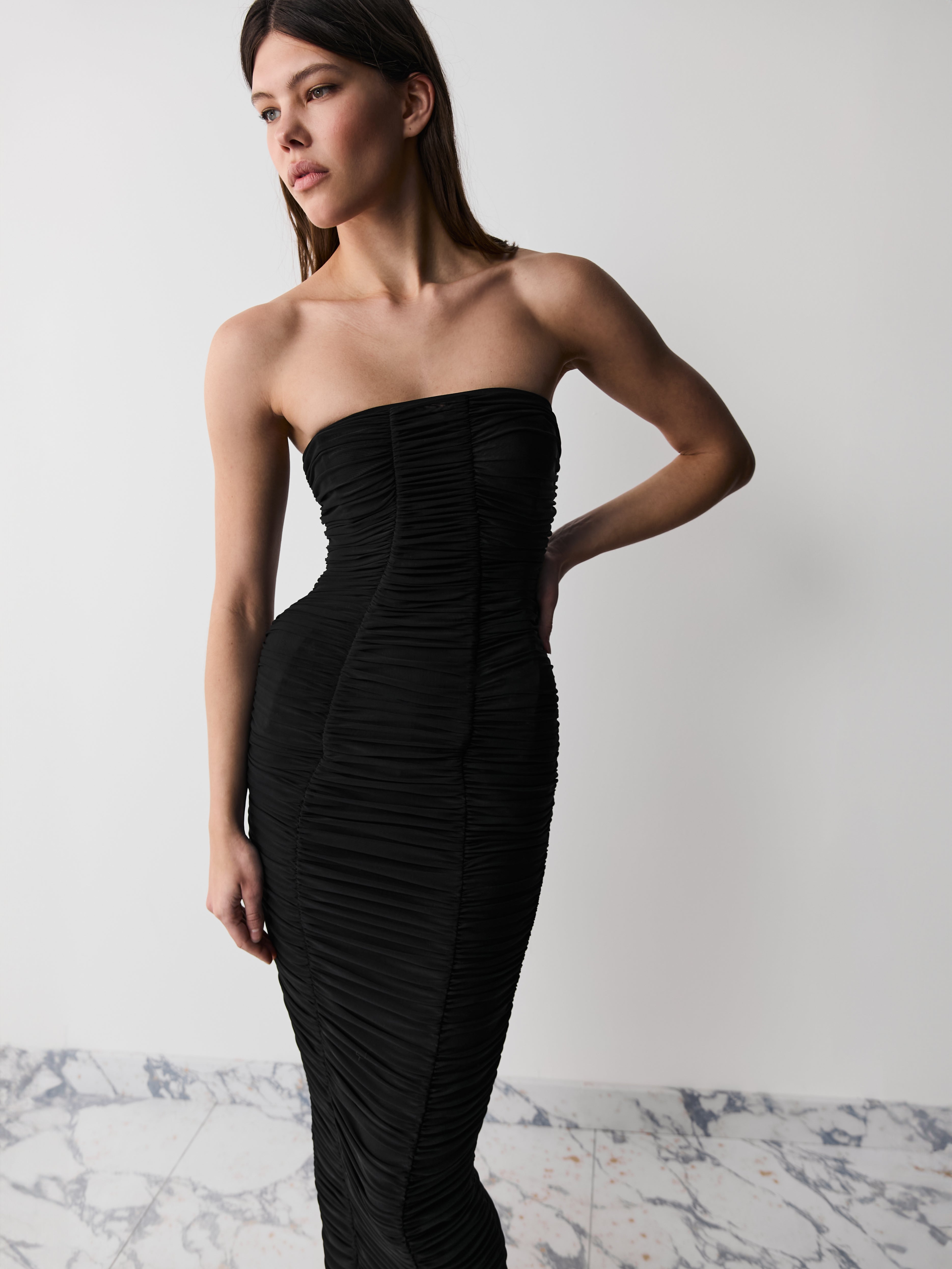 FABIO DRESS BLACK