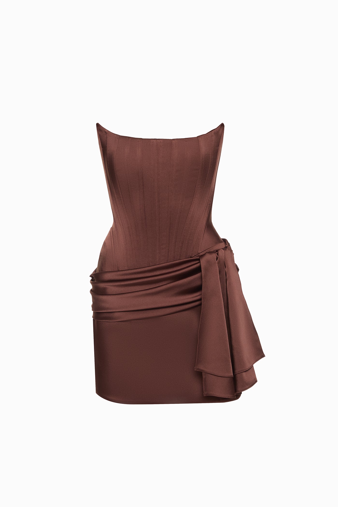 IRMA DRESS BROWN