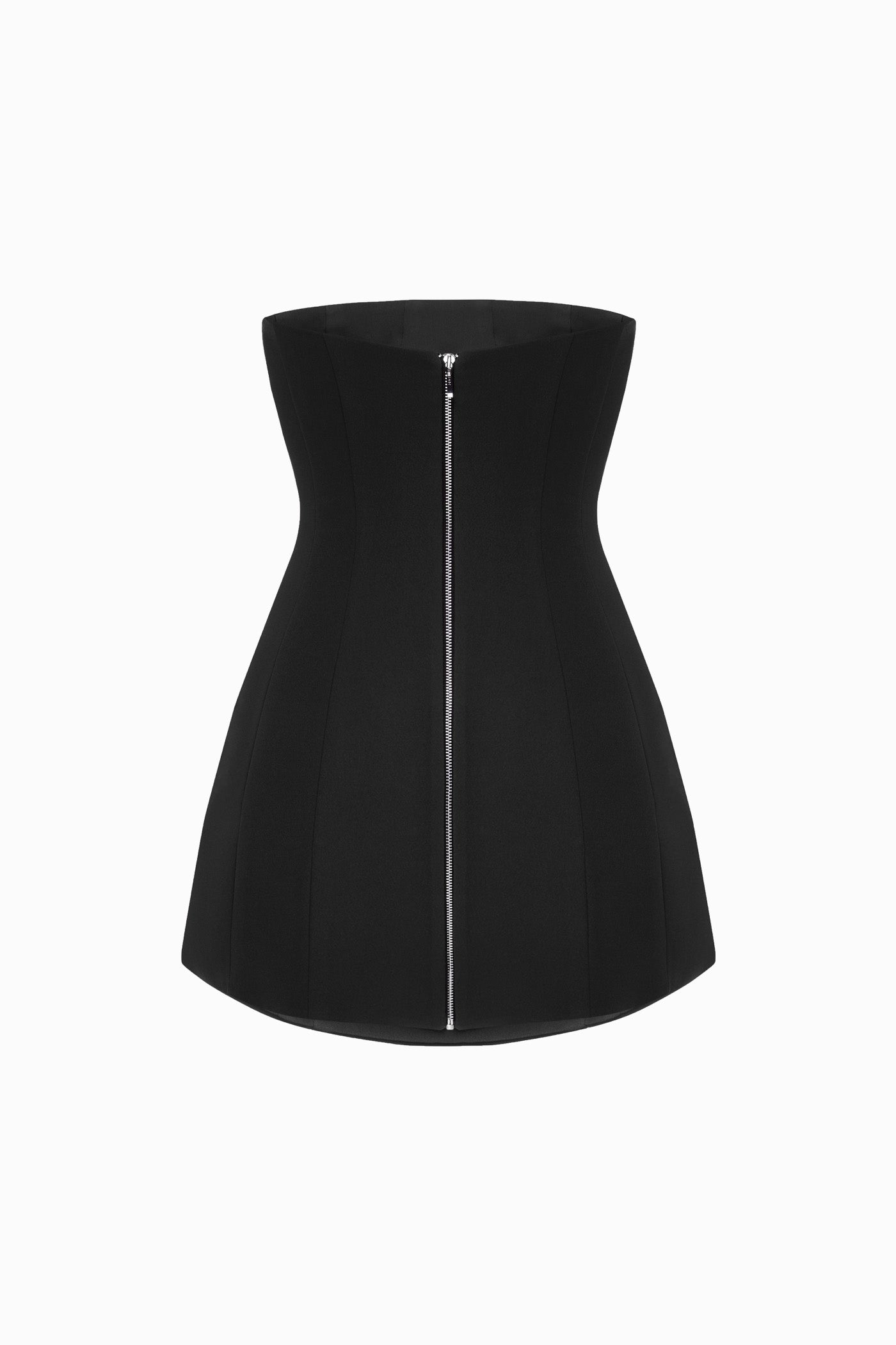 CORSET MINI DRESS BLACK