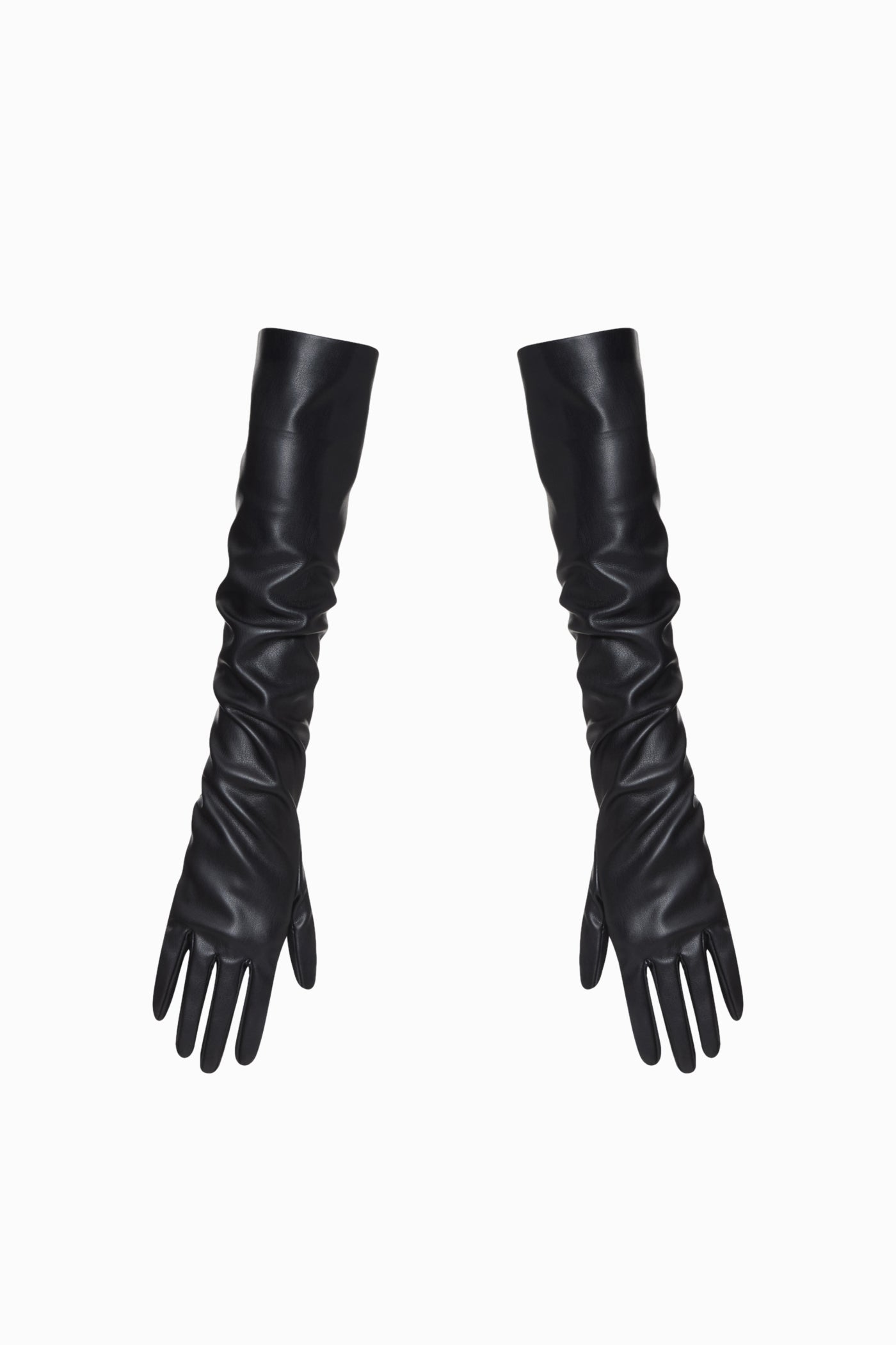 MEDIUM LEATHER GLOVES BLACK