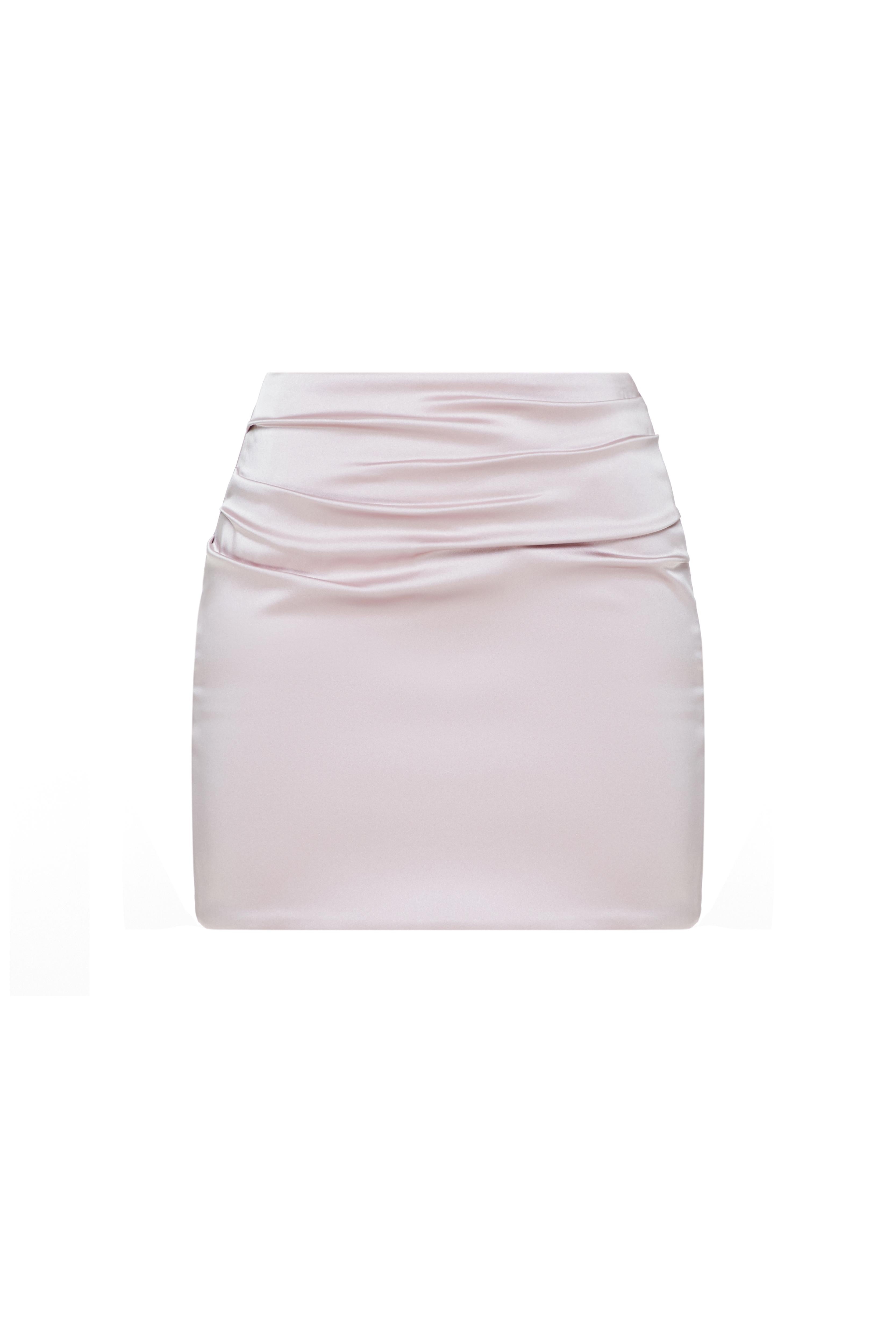 SKIRT WRINKLE ROSE-PINK