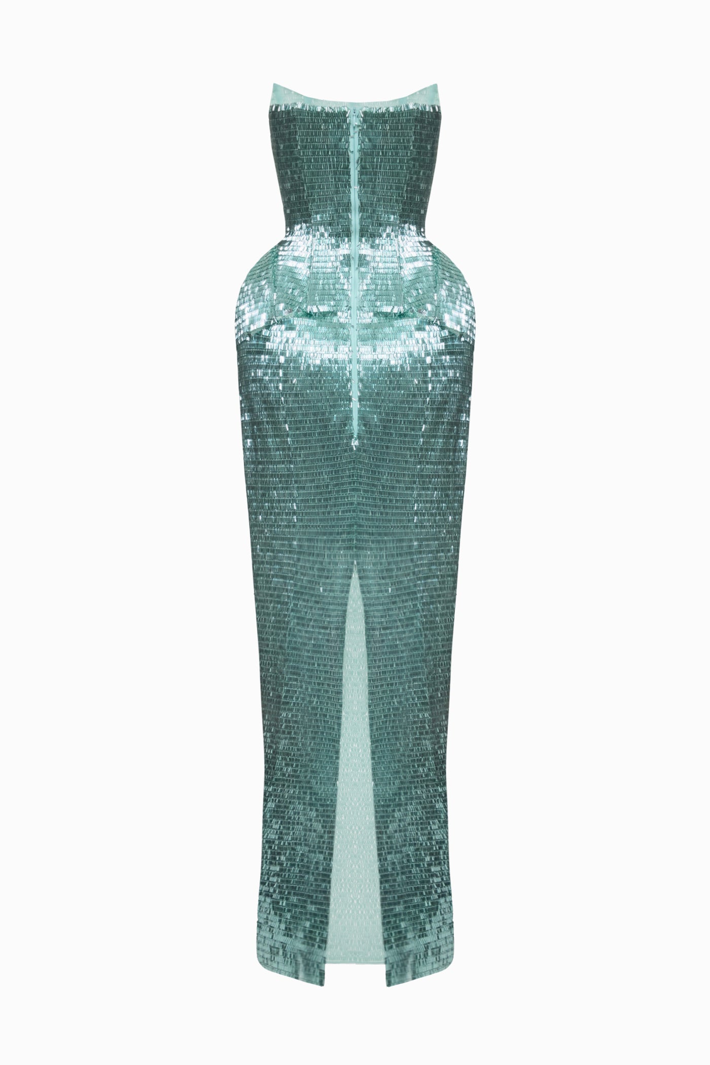 MUNA DRESS MISTY TEAL