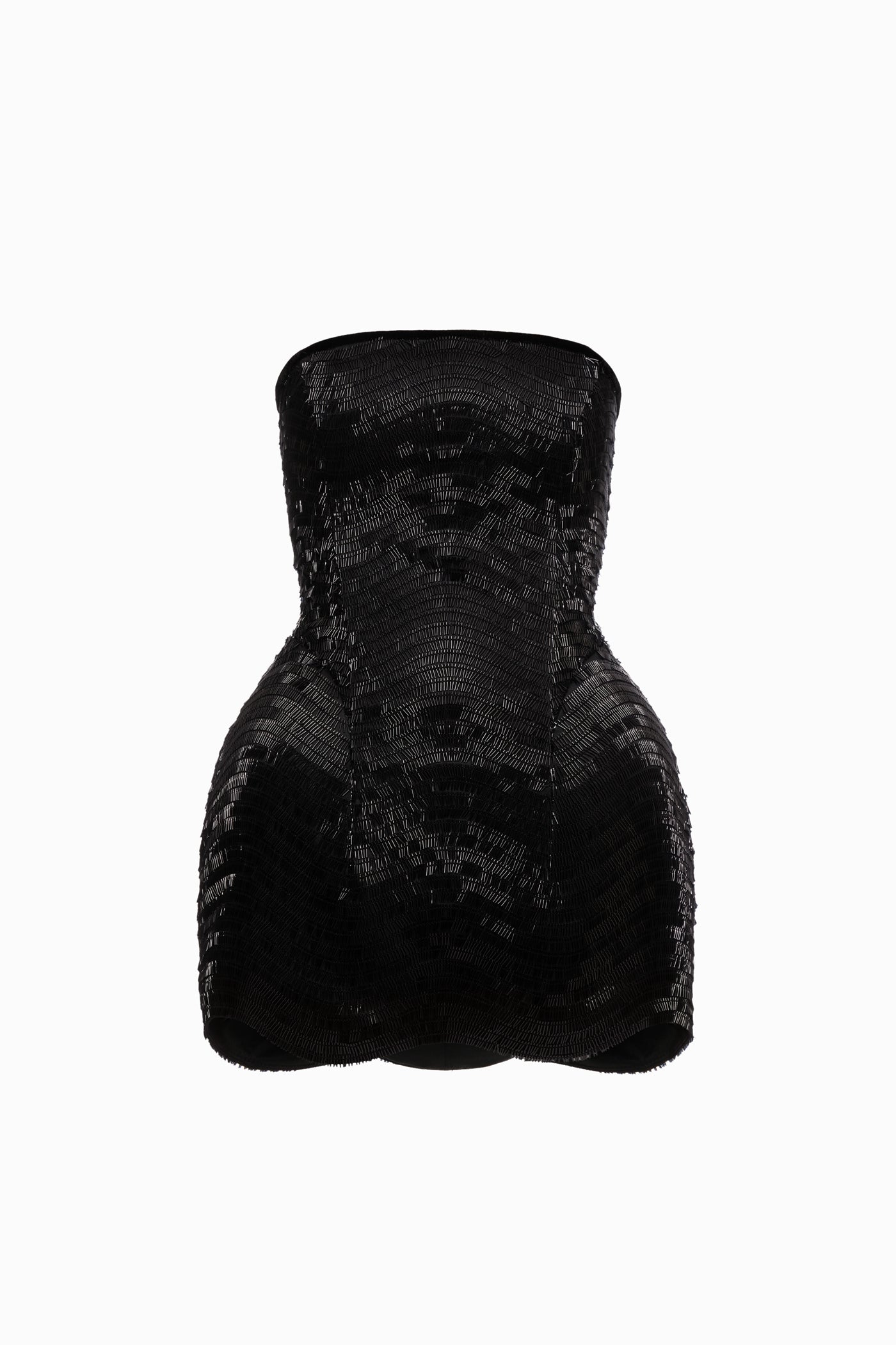 TIA SEQUIN DRESS BLACK