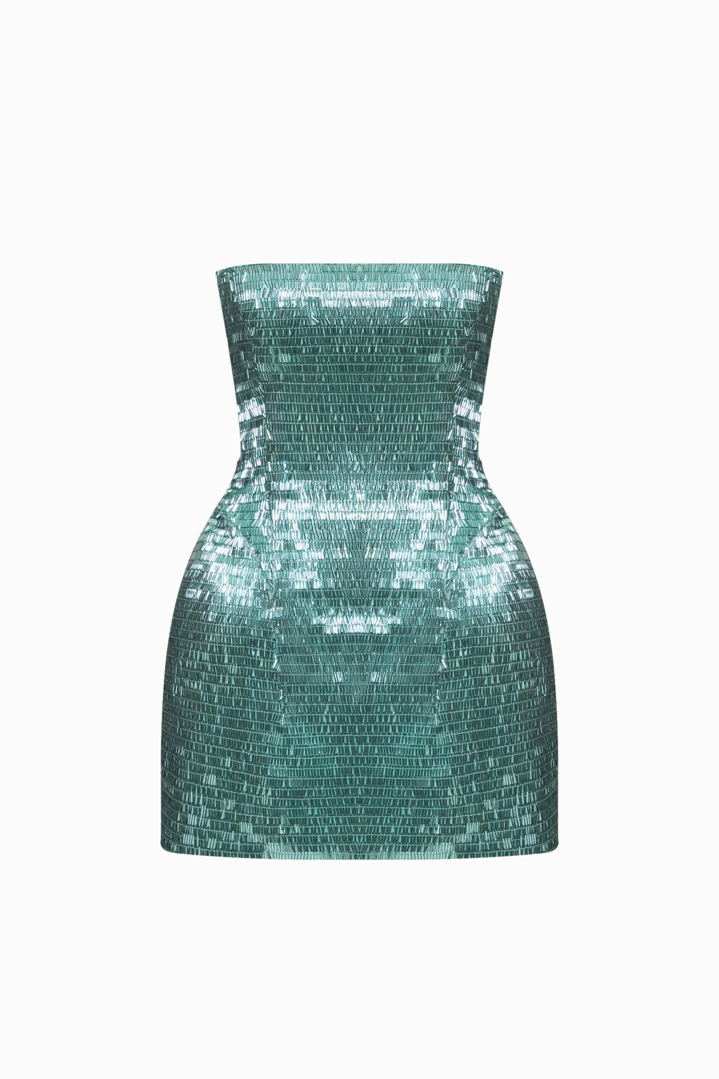TIA SEQUIN DRESS MISTY TEAL