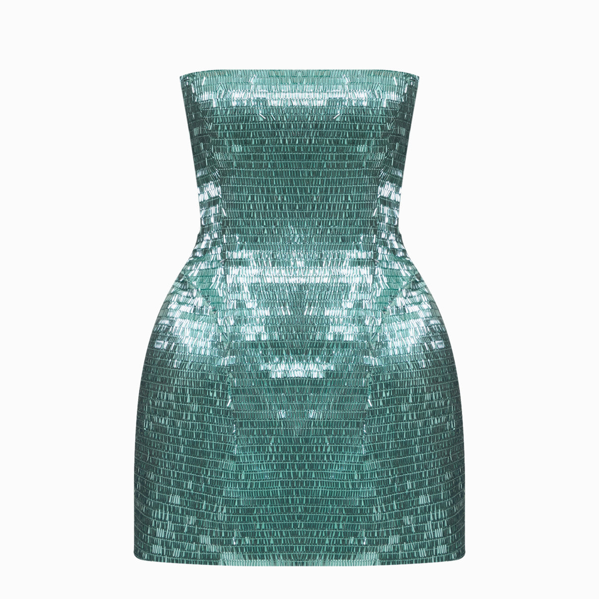 TIA SEQUIN DRESS MISTY TEAL