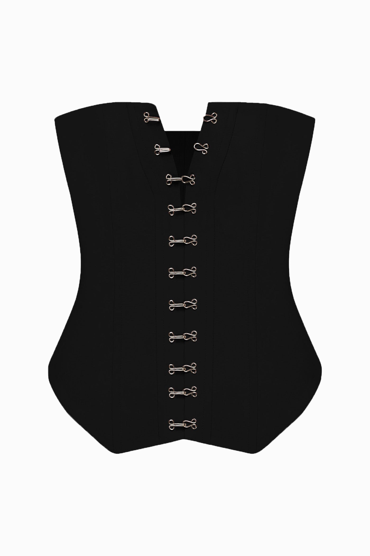 LOREN CORSET TOP BLACK