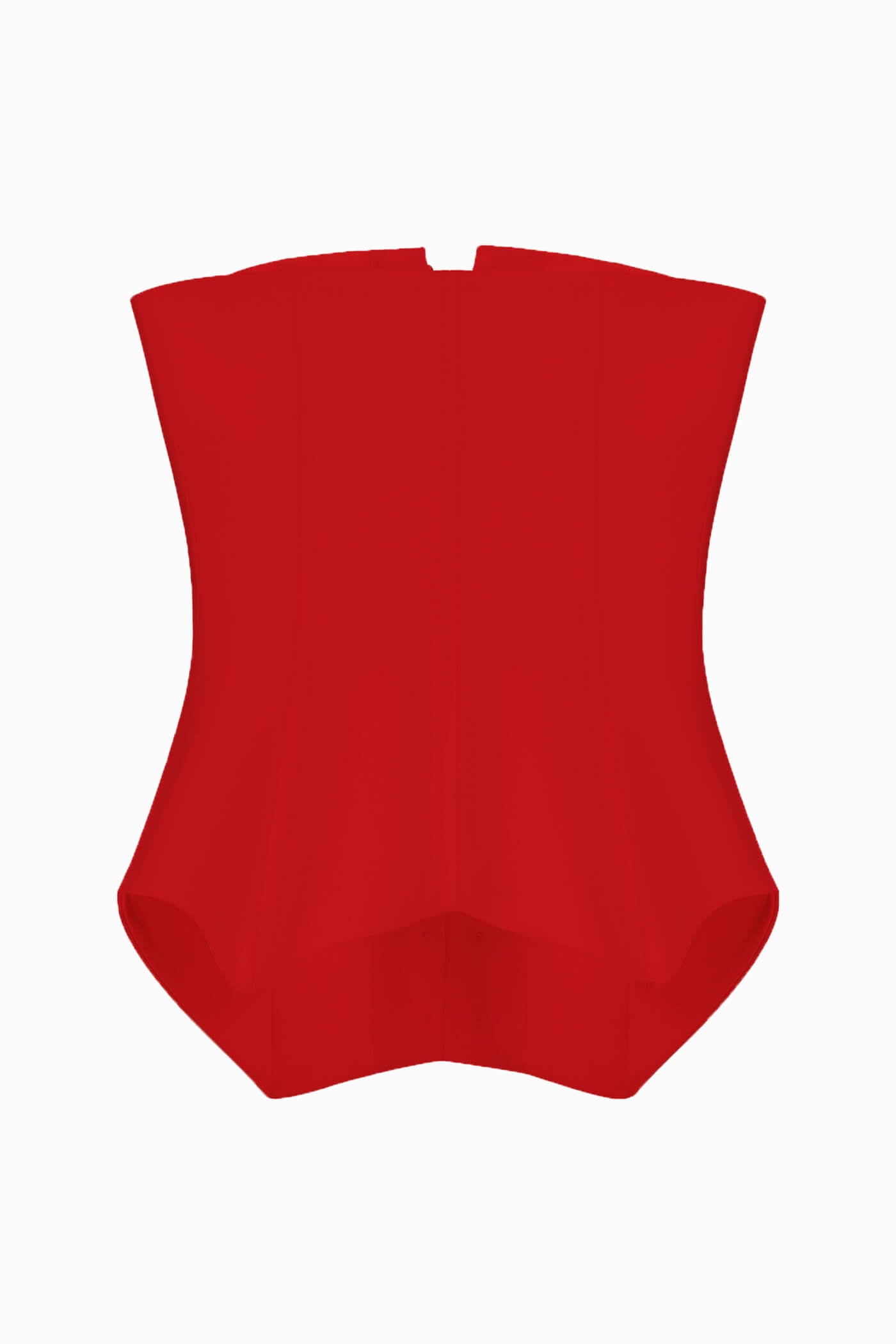 LOREN CORSET TOP RED