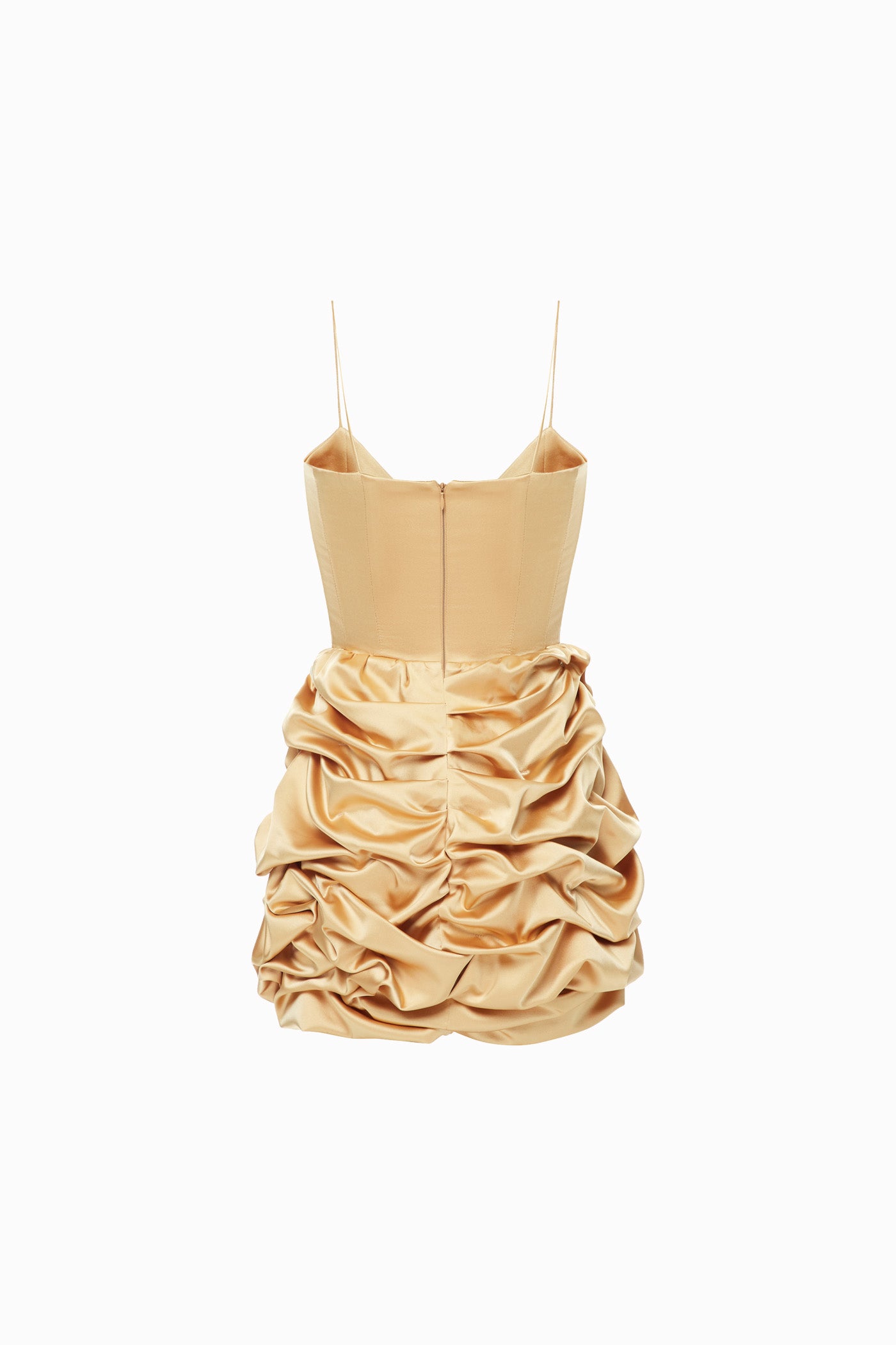 LUCKY SOFT DRESS GOLD XS LUCKY SOFT DRESS GOLD XS
