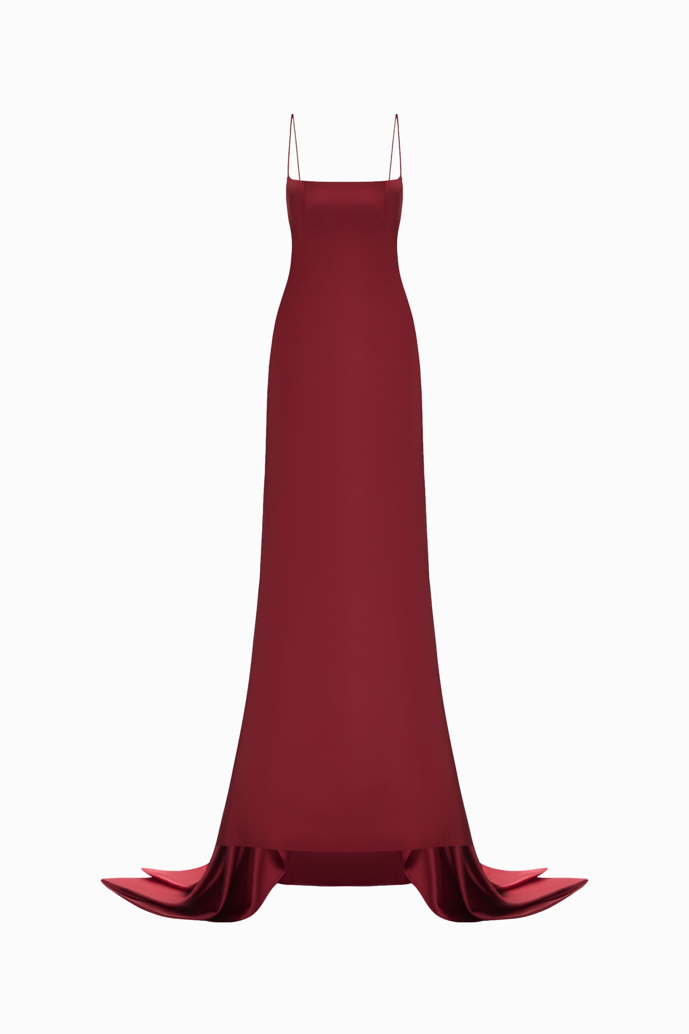 LUNA DRESS BURGUNDY