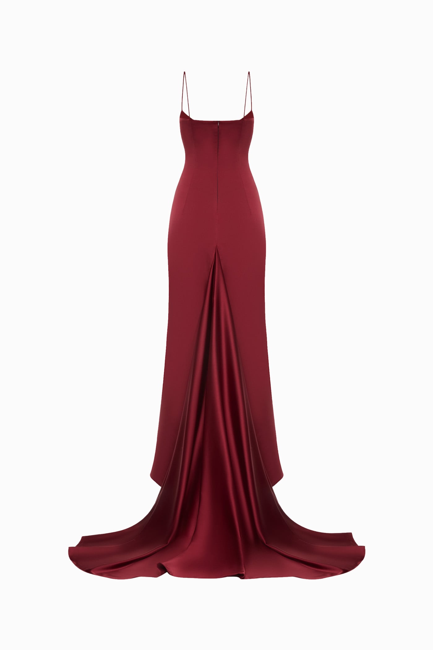 LUNA DRESS BURGUNDY